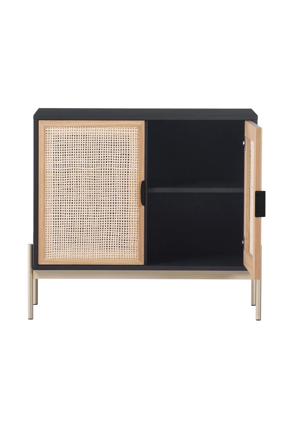Luxury Rattan 2-Door Sideboard European Style for Villa