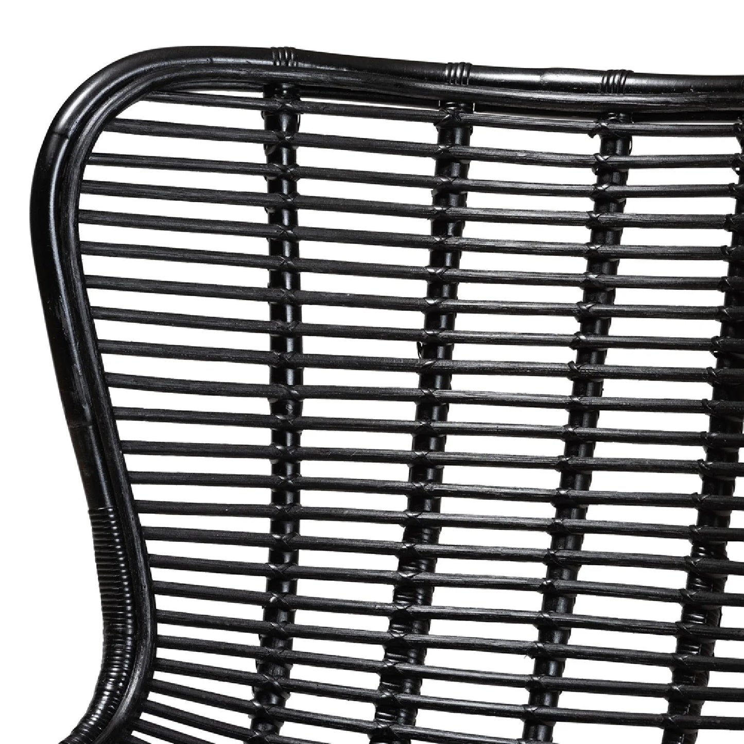 Luxury Rattan Accent Chair Modern Italian Style for Villa