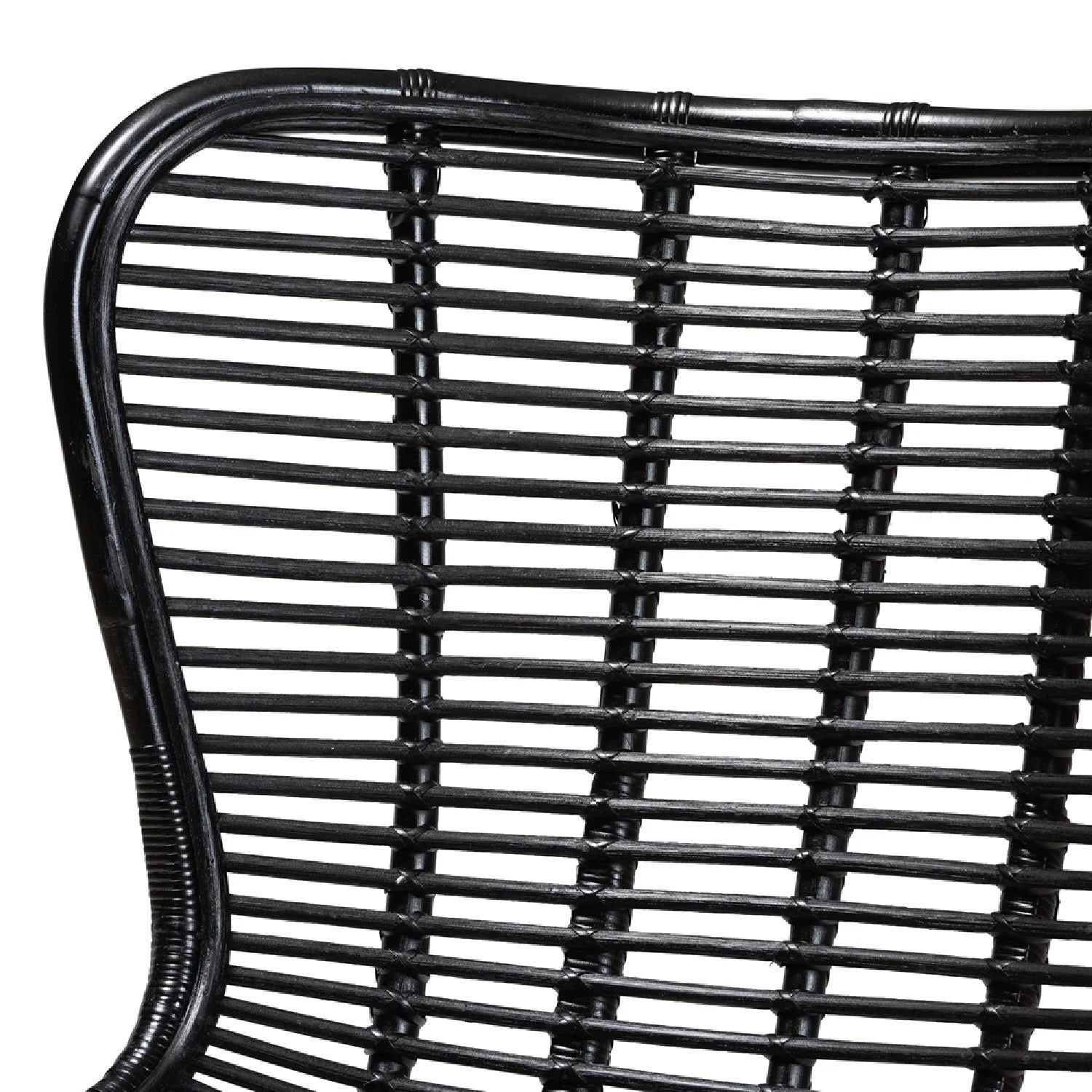 Luxury Rattan Accent Chair Modern Italian Style for Villa