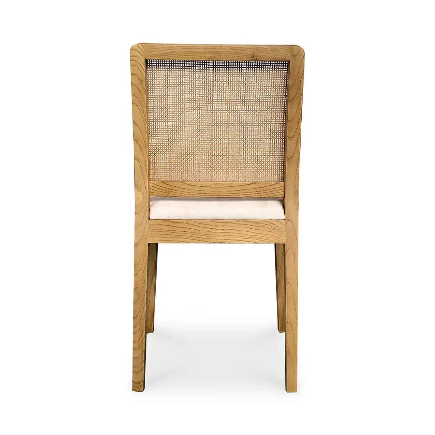 Luxury Rattan Back Modern Dining Chair European Style for Villa