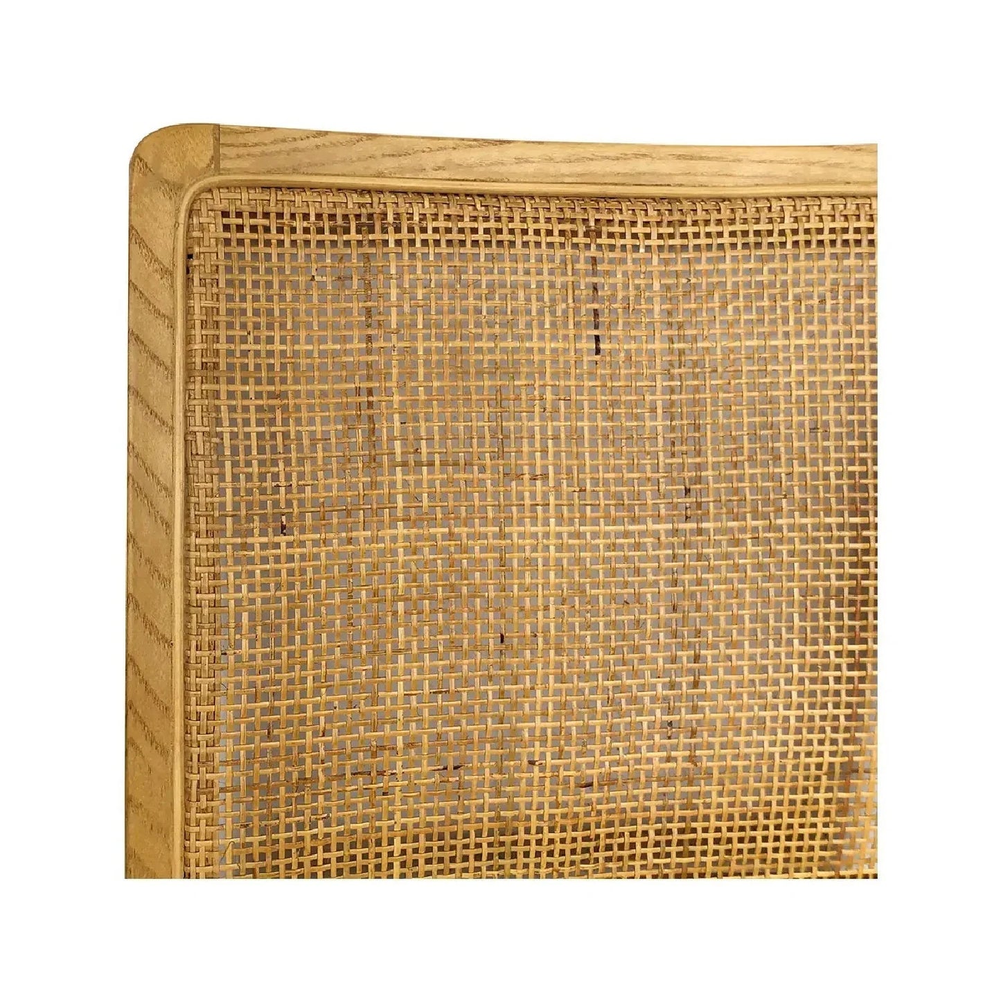 Luxury Rattan Back Modern Dining Chair European Style for Villa