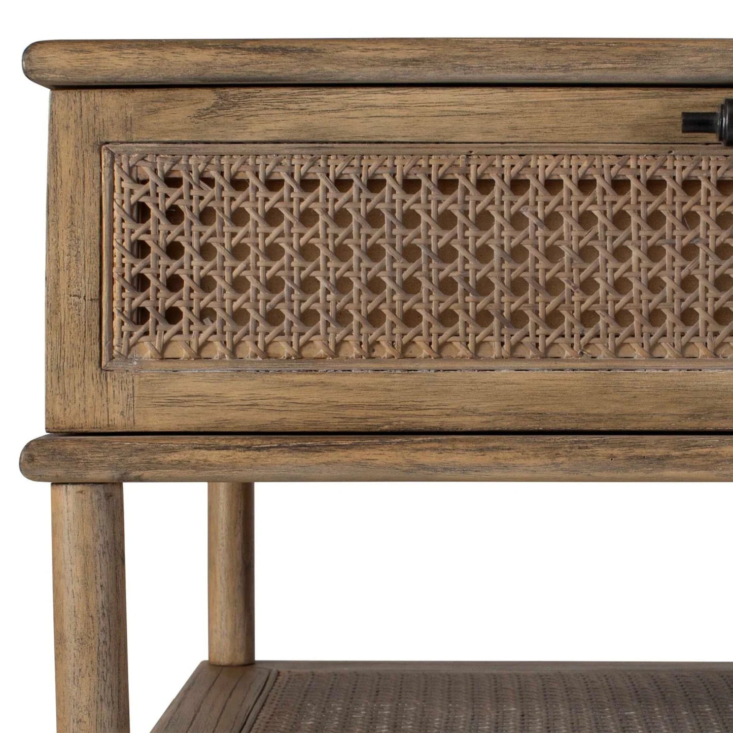 Luxury Rattan Cane Coffee Table Modern Italian Style for Villa