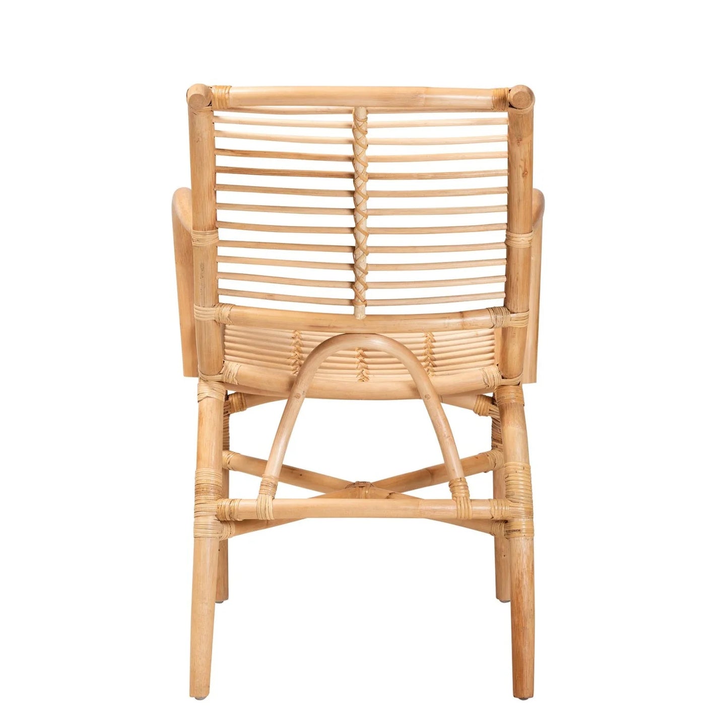Luxury Rattan Lounge Chair Modern Italian Style for Villa