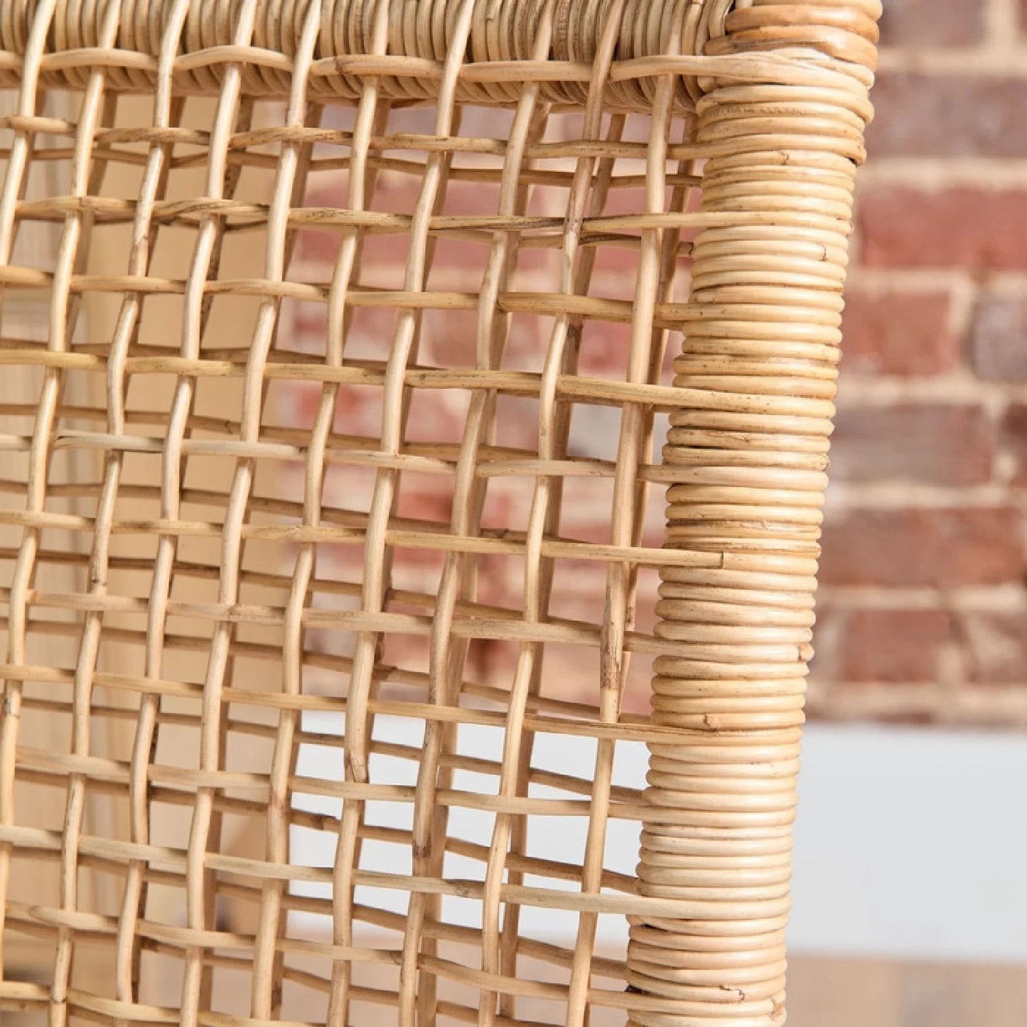 Luxury Rattan Modern Dining Chair European Style for Villa