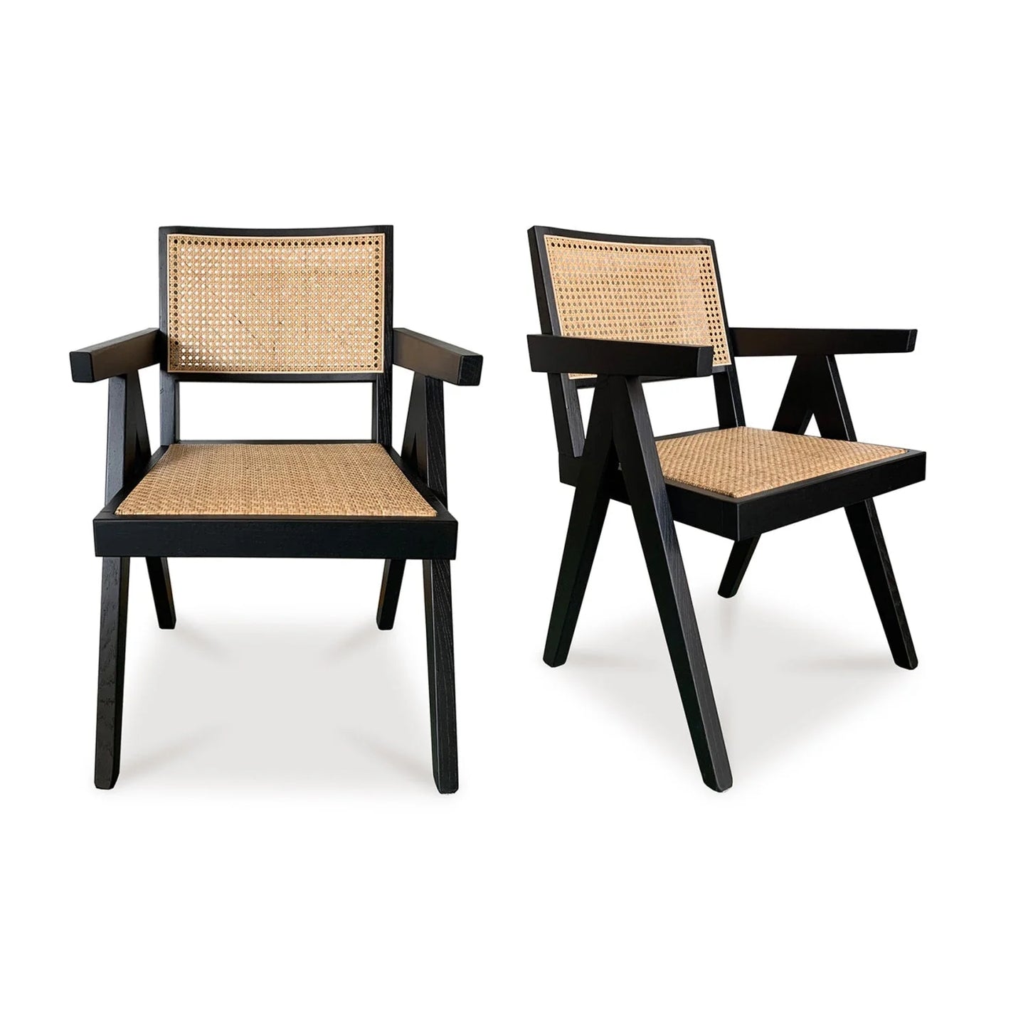 Luxury Rattan Modern Dining Chair European Style for Villa