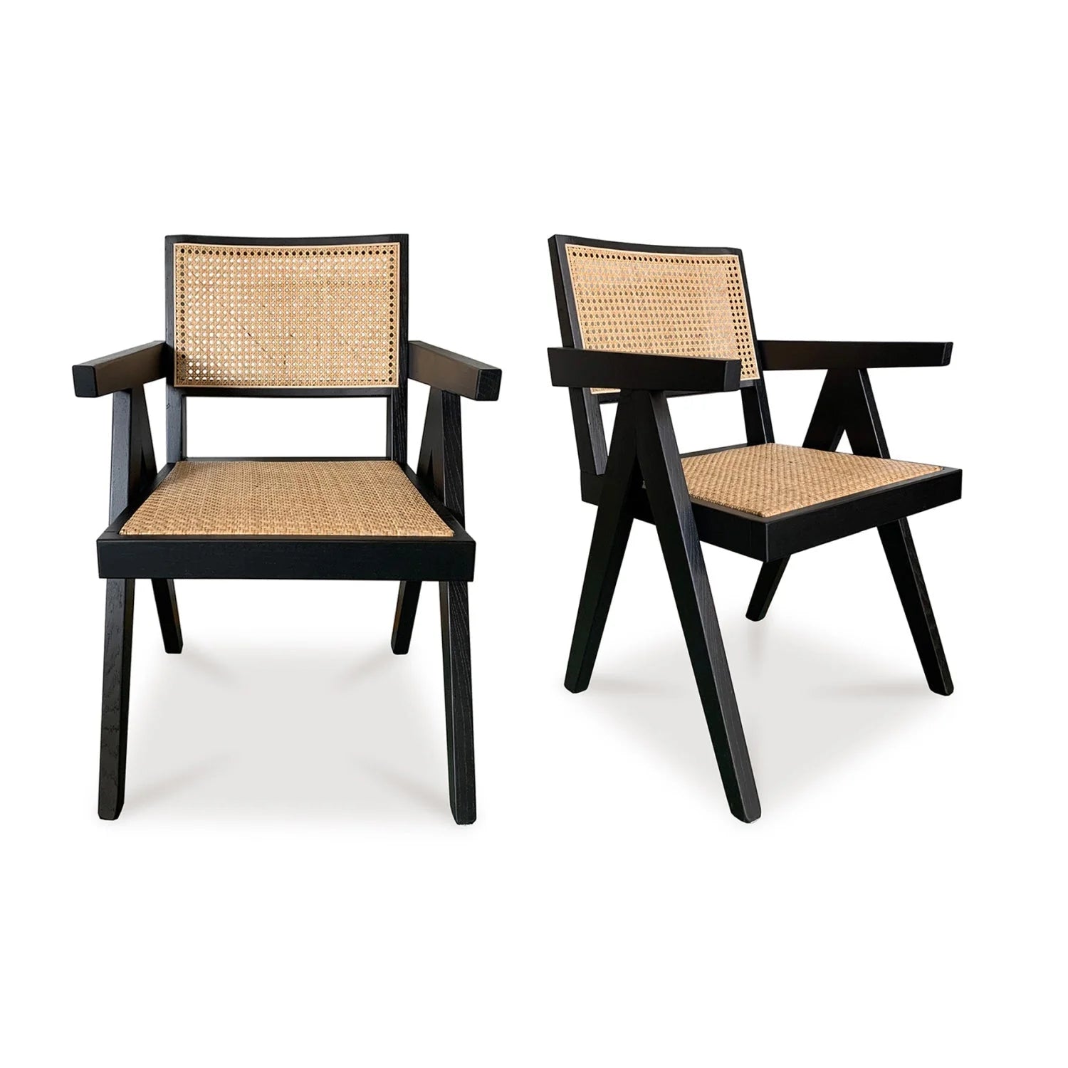 Luxury Rattan Modern Dining Chair European Style for Villa