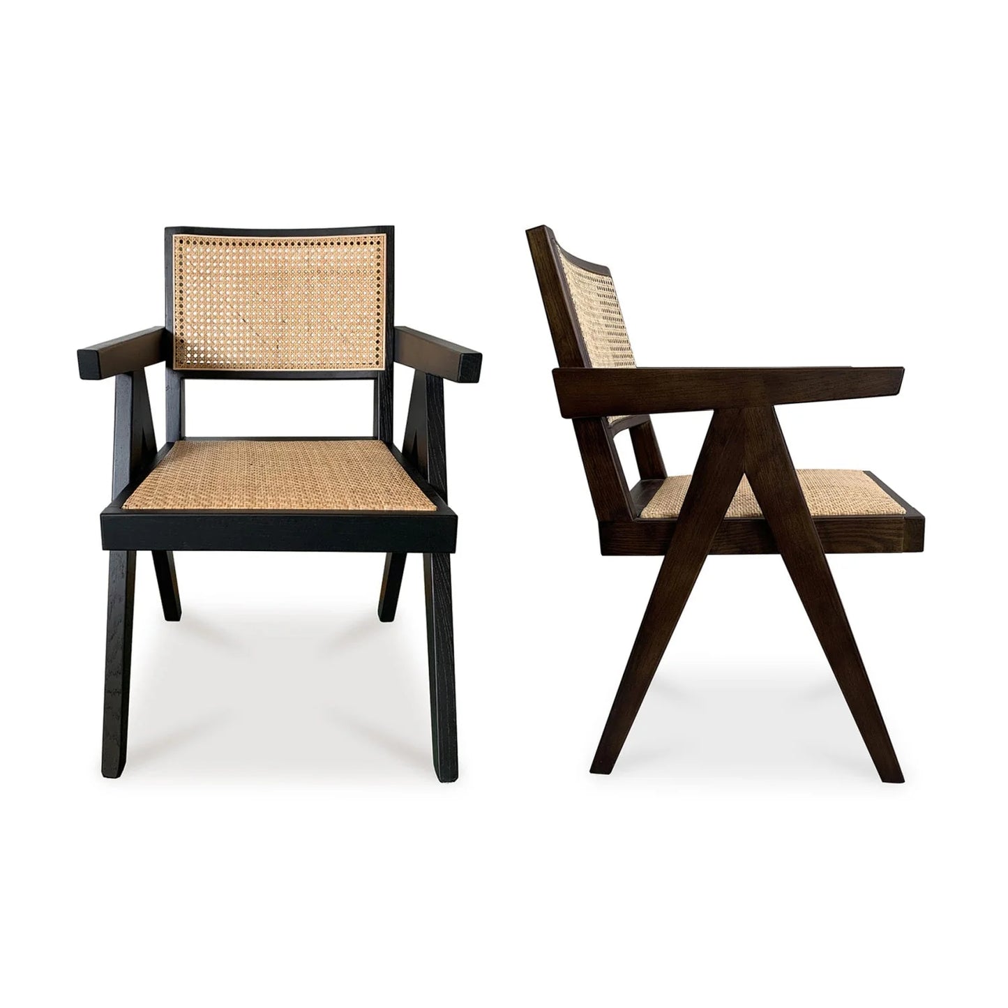 Luxury Rattan Modern Dining Chair European Style for Villa