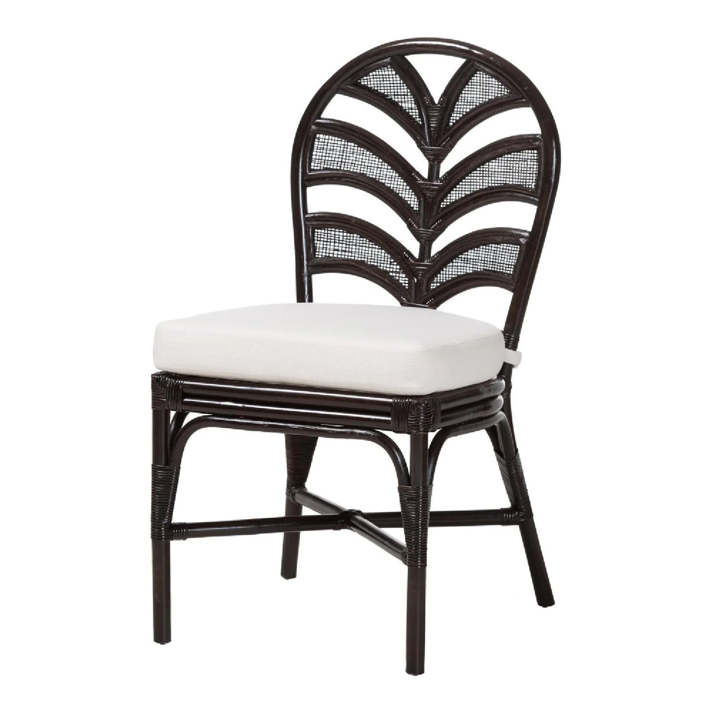 Luxury Rattan Modern Dining Chair European Style for Villa