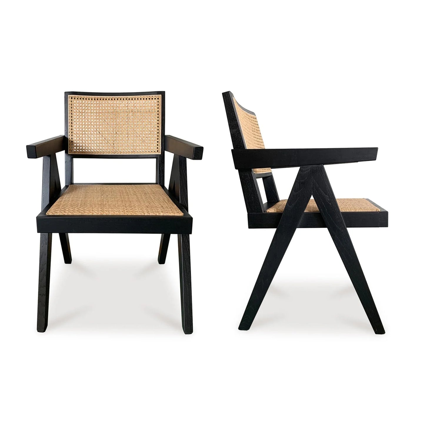 Luxury Rattan Modern Dining Chair European Style for Villa