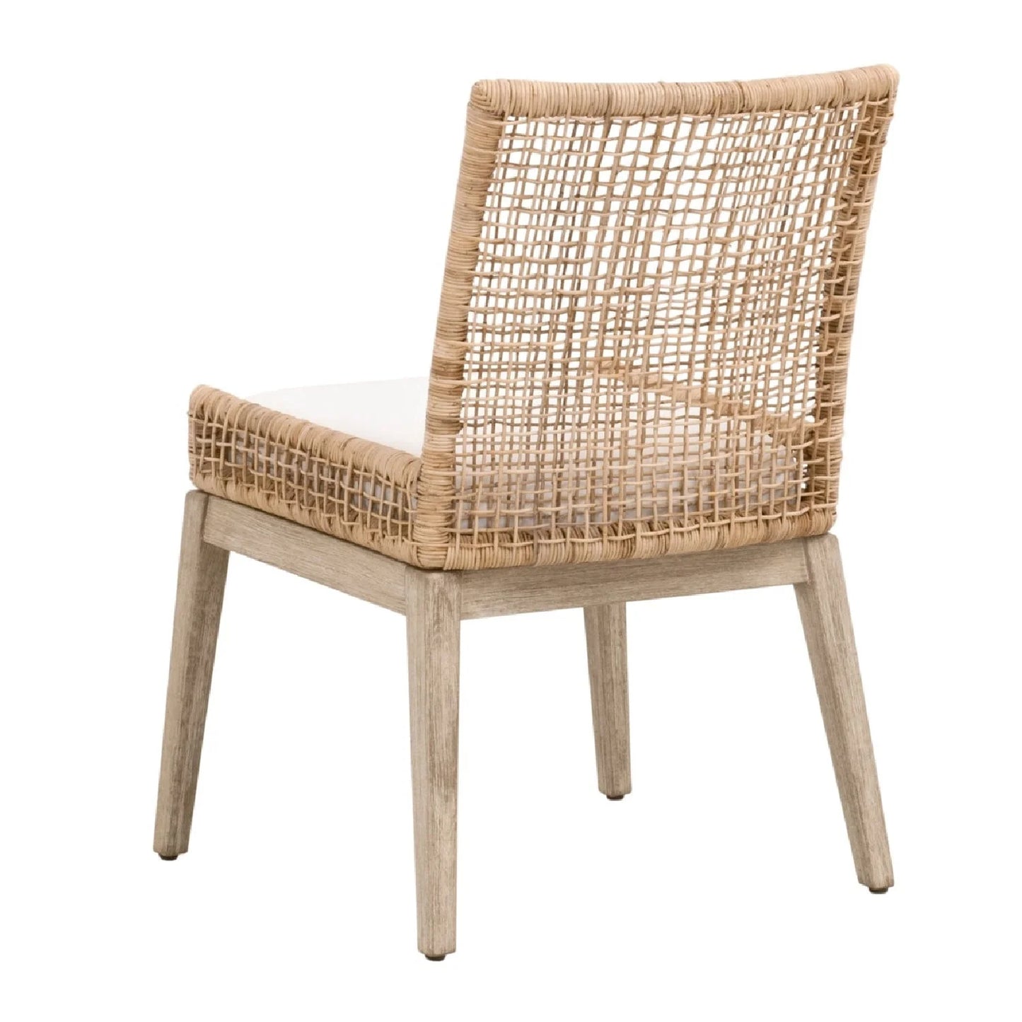 Luxury Rattan Modern Dining Chair European Style for Villa