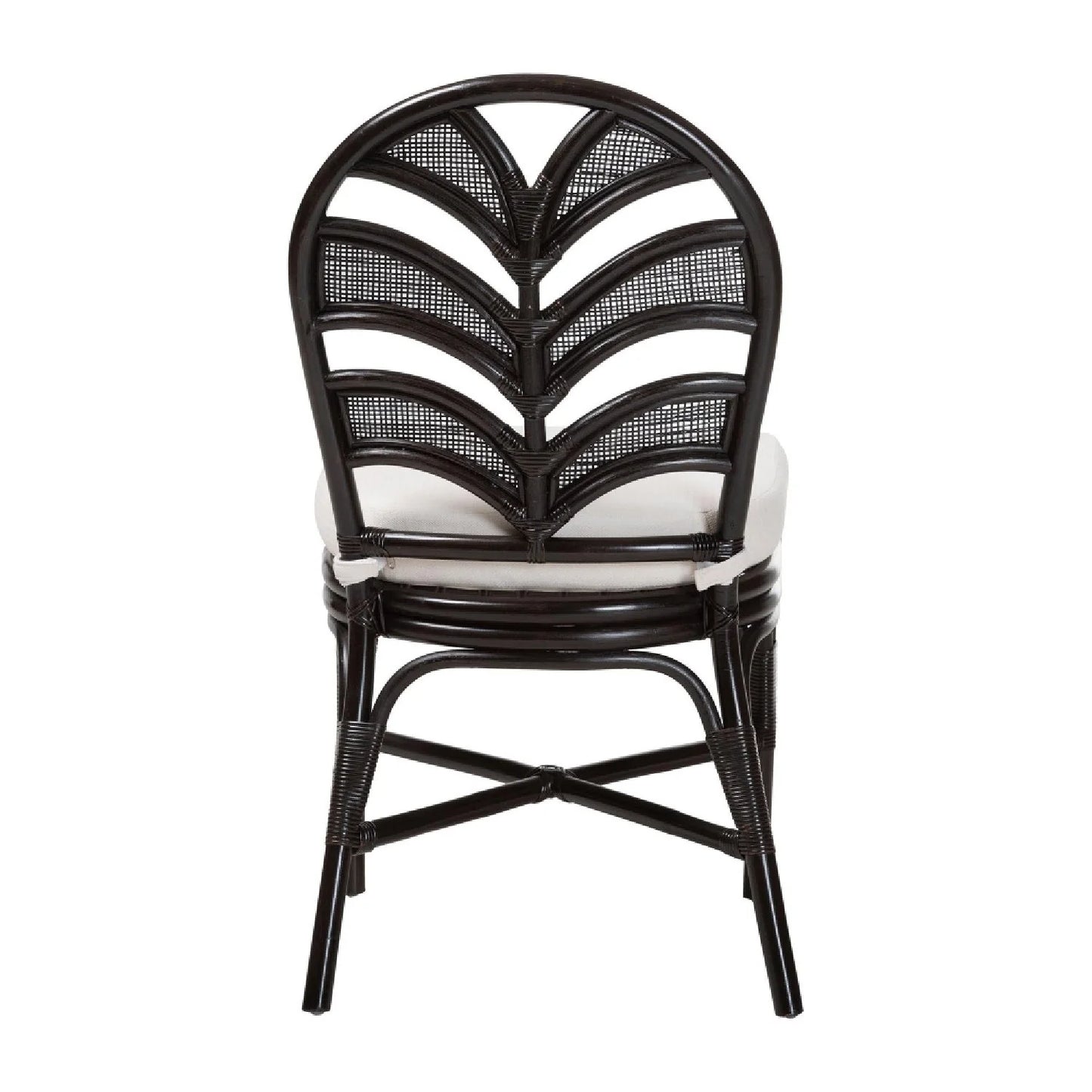 Luxury Rattan Modern Dining Chair European Style for Villa