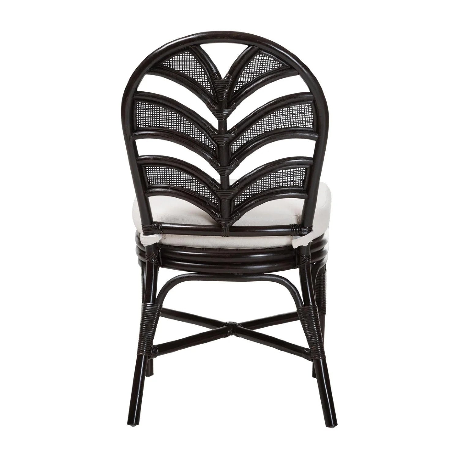 Luxury Rattan Modern Dining Chair European Style for Villa