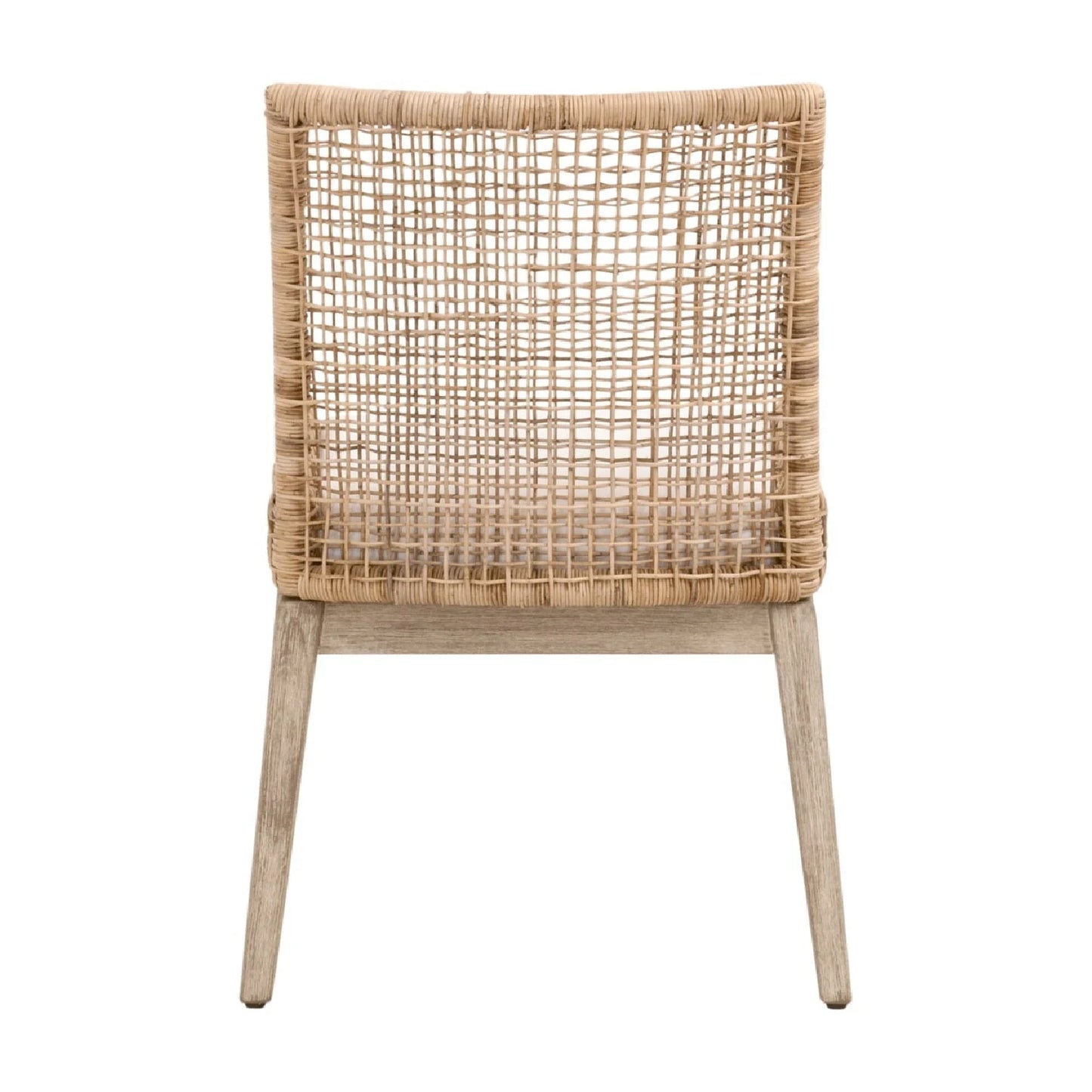 Luxury Rattan Modern Dining Chair European Style for Villa