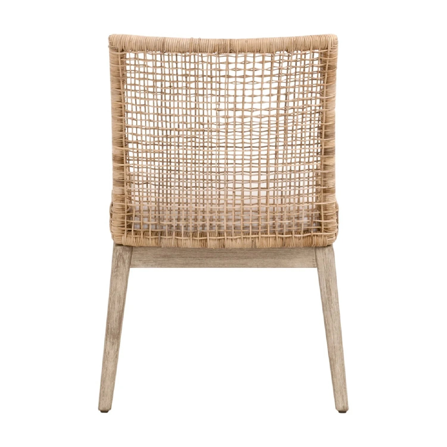 Luxury Rattan Modern Dining Chair European Style for Villa