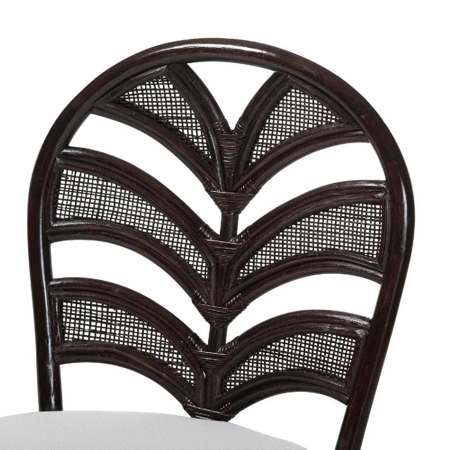 Luxury Rattan Modern Dining Chair European Style for Villa