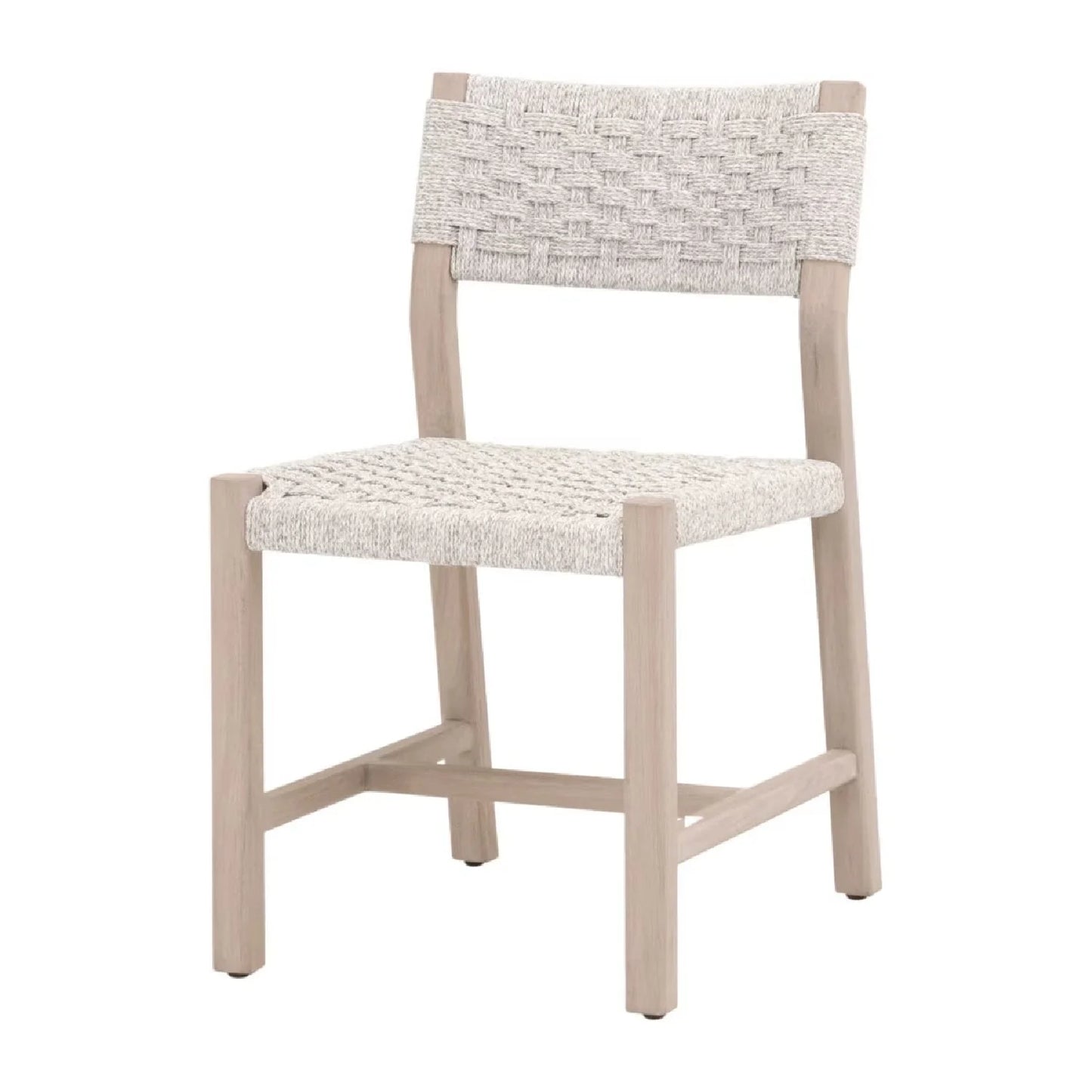 Luxury Rattan Solid Wood Modern Dining Chair European Style for Villa