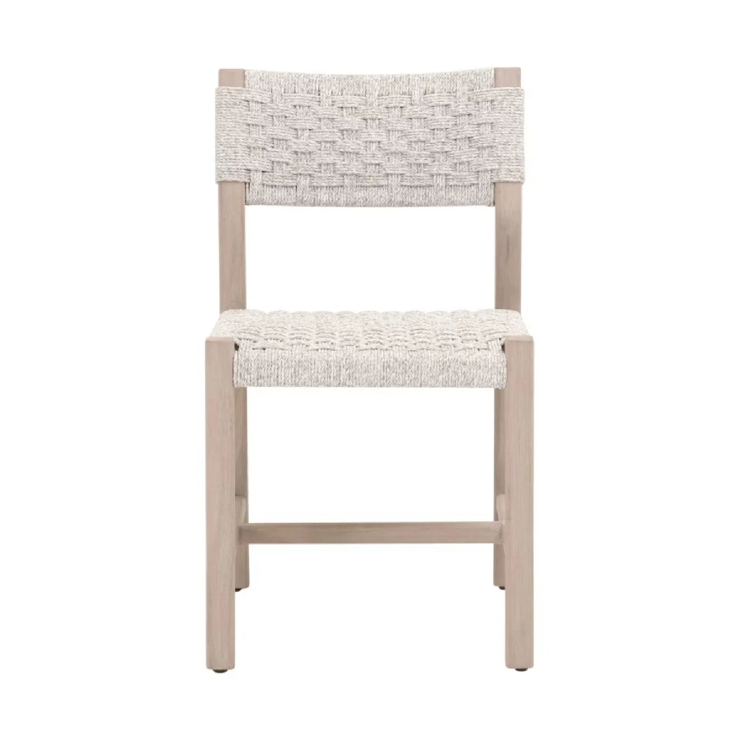 Luxury Rattan Solid Wood Modern Dining Chair European Style for Villa