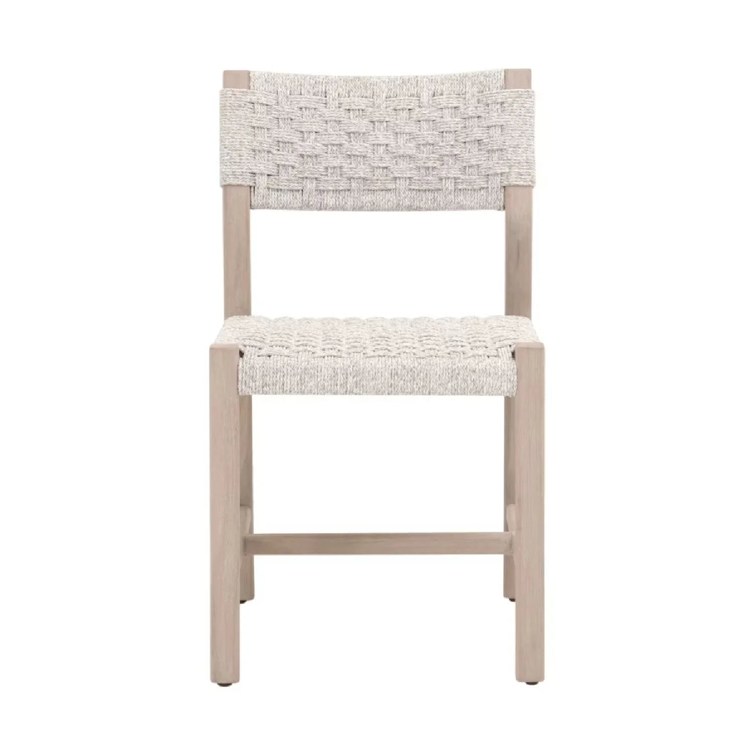Luxury Rattan Solid Wood Modern Dining Chair European Style for Villa