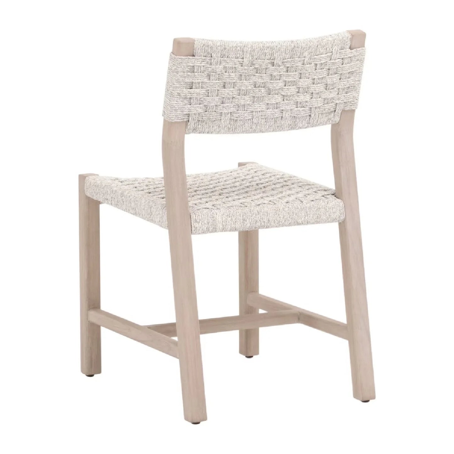 Luxury Rattan Solid Wood Modern Dining Chair European Style for Villa