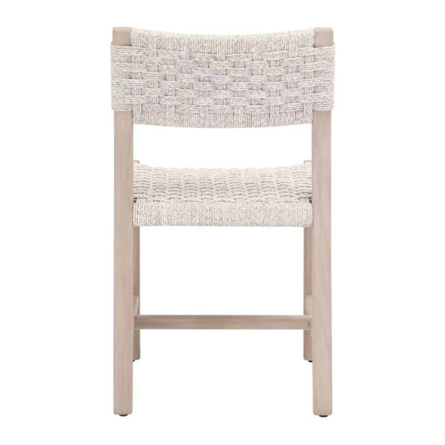 Luxury Rattan Solid Wood Modern Dining Chair European Style for Villa