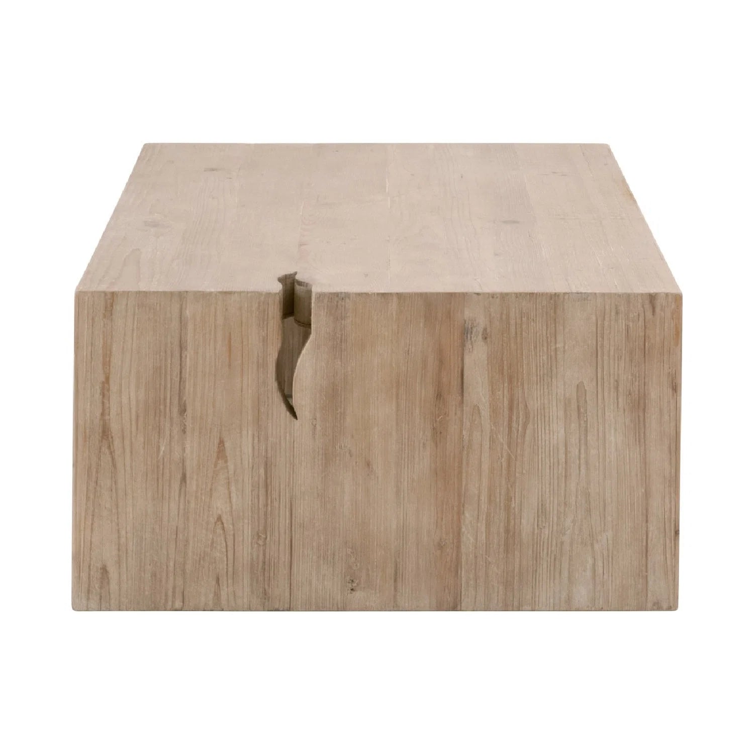 Luxury Reclaimed Pine Coffee Table Modern Italian Style for Villa