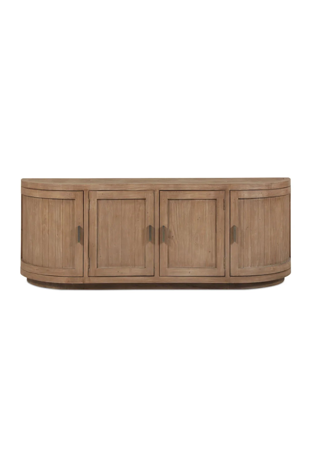 Luxury Reclaimed Pine Media Unit Modern Italian Style for Villa