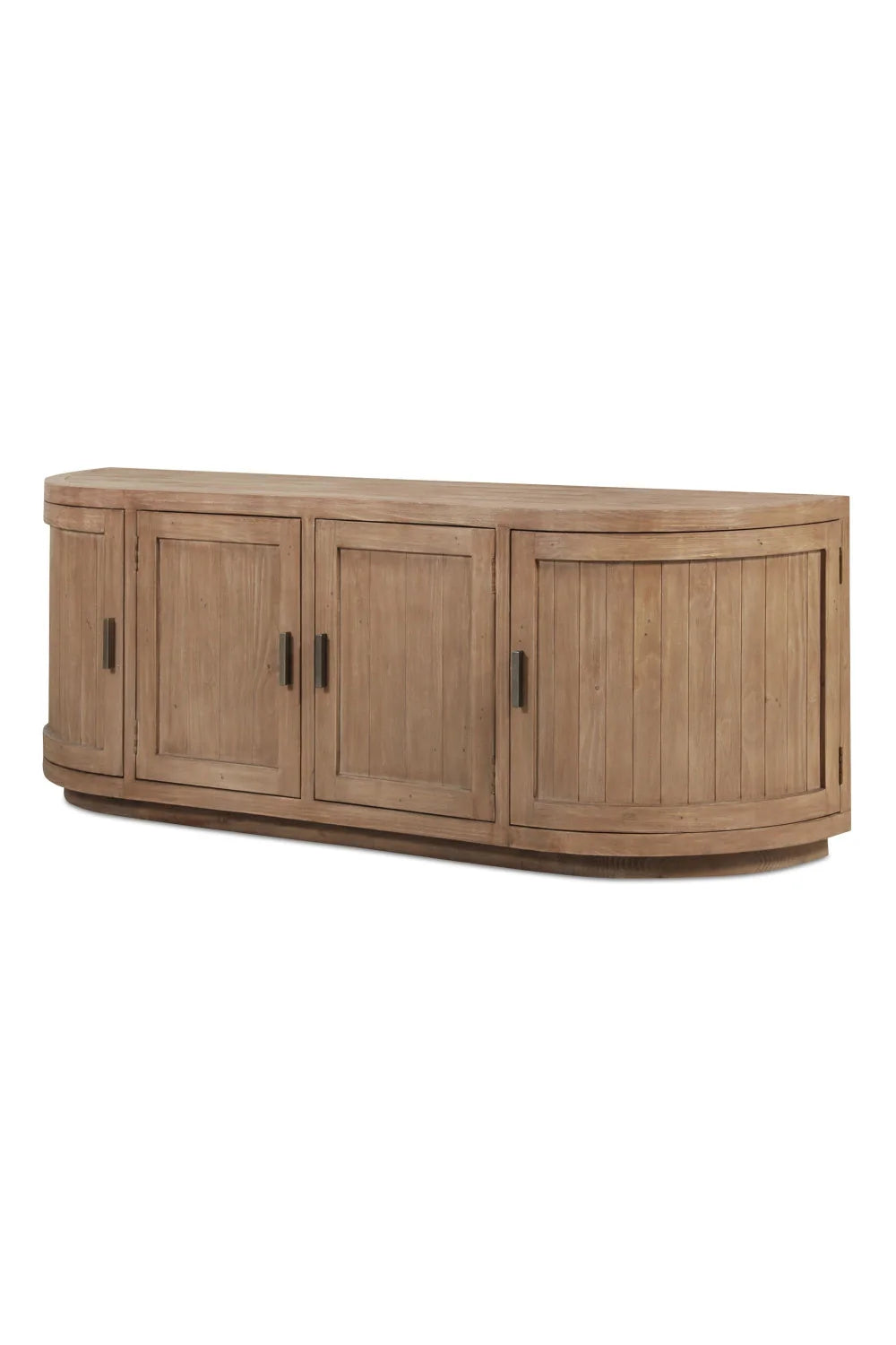 Luxury Reclaimed Pine Media Unit Modern Italian Style for Villa