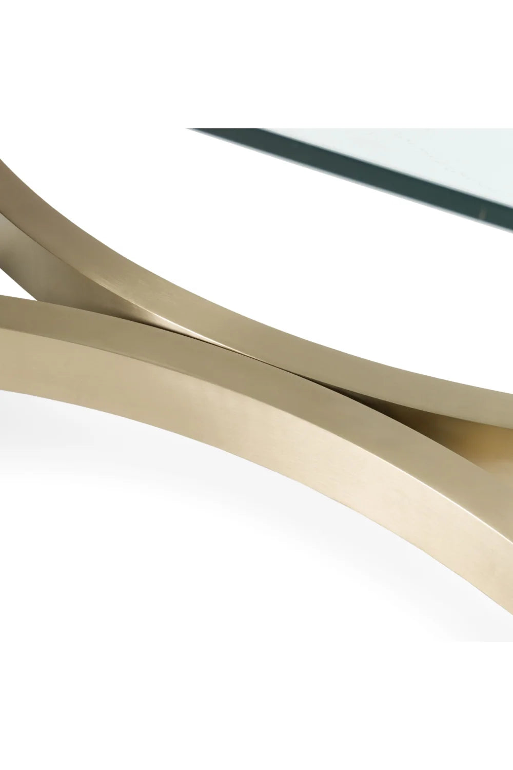 Luxury Rectangular Brass Dining Table Modern Italian Style for Villa