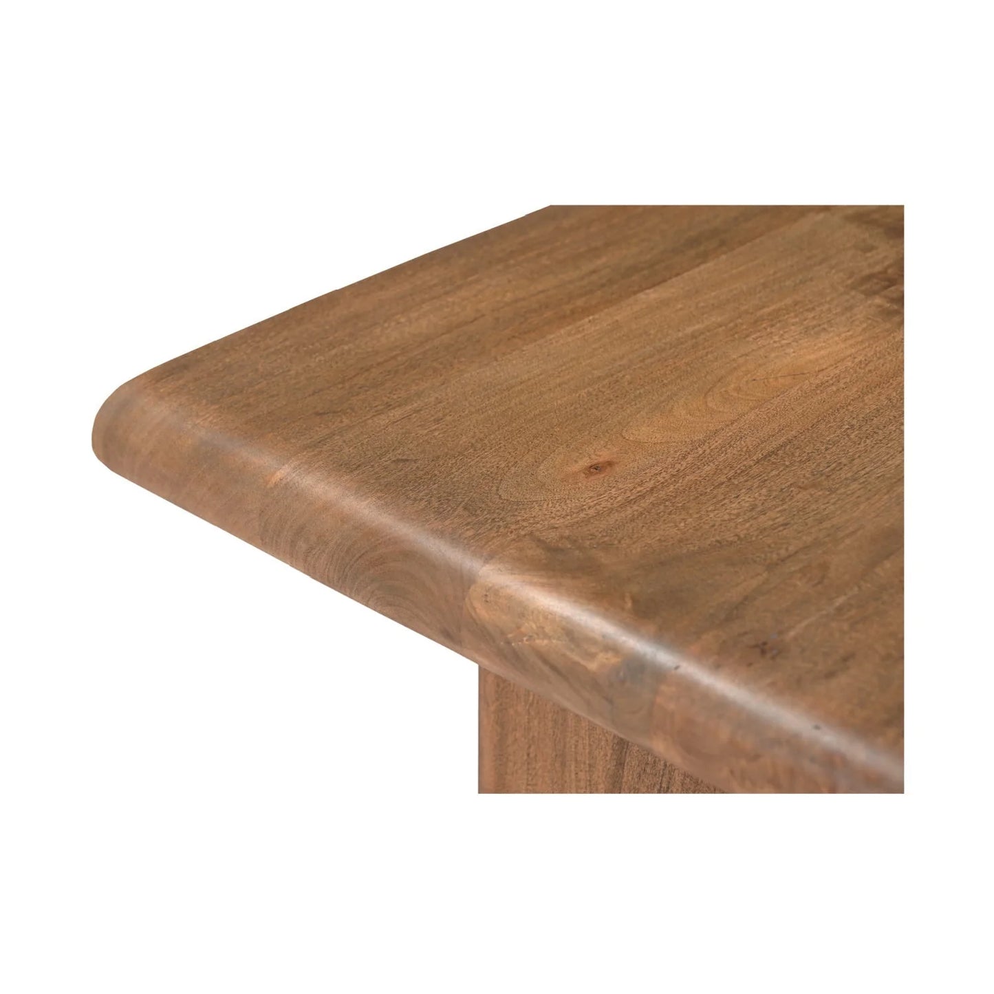 Luxury Rectangular Brown Acacia Coffee Table Modern Italian Style for Villa