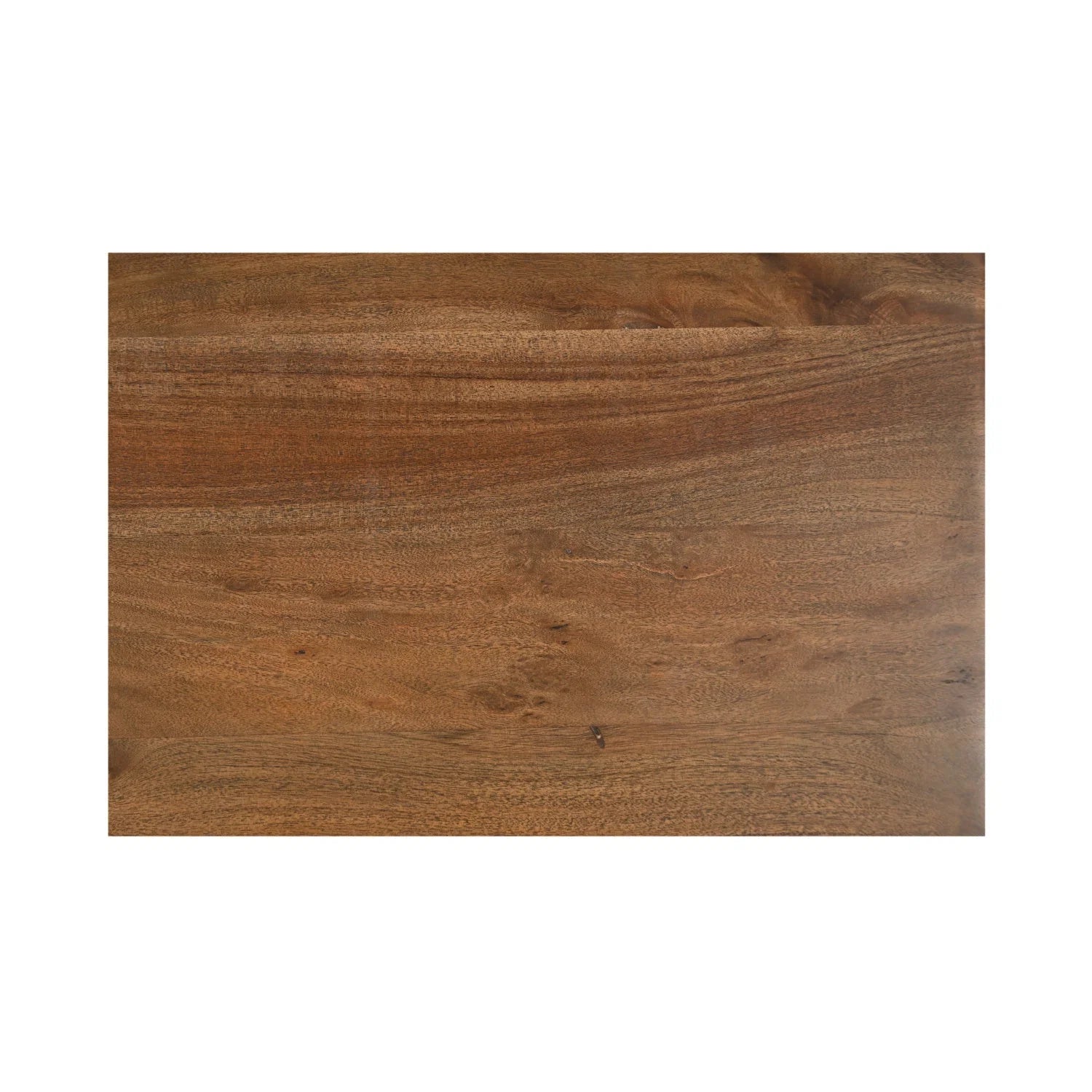 Luxury Rectangular Brown Acacia Coffee Table Modern Italian Style for Villa