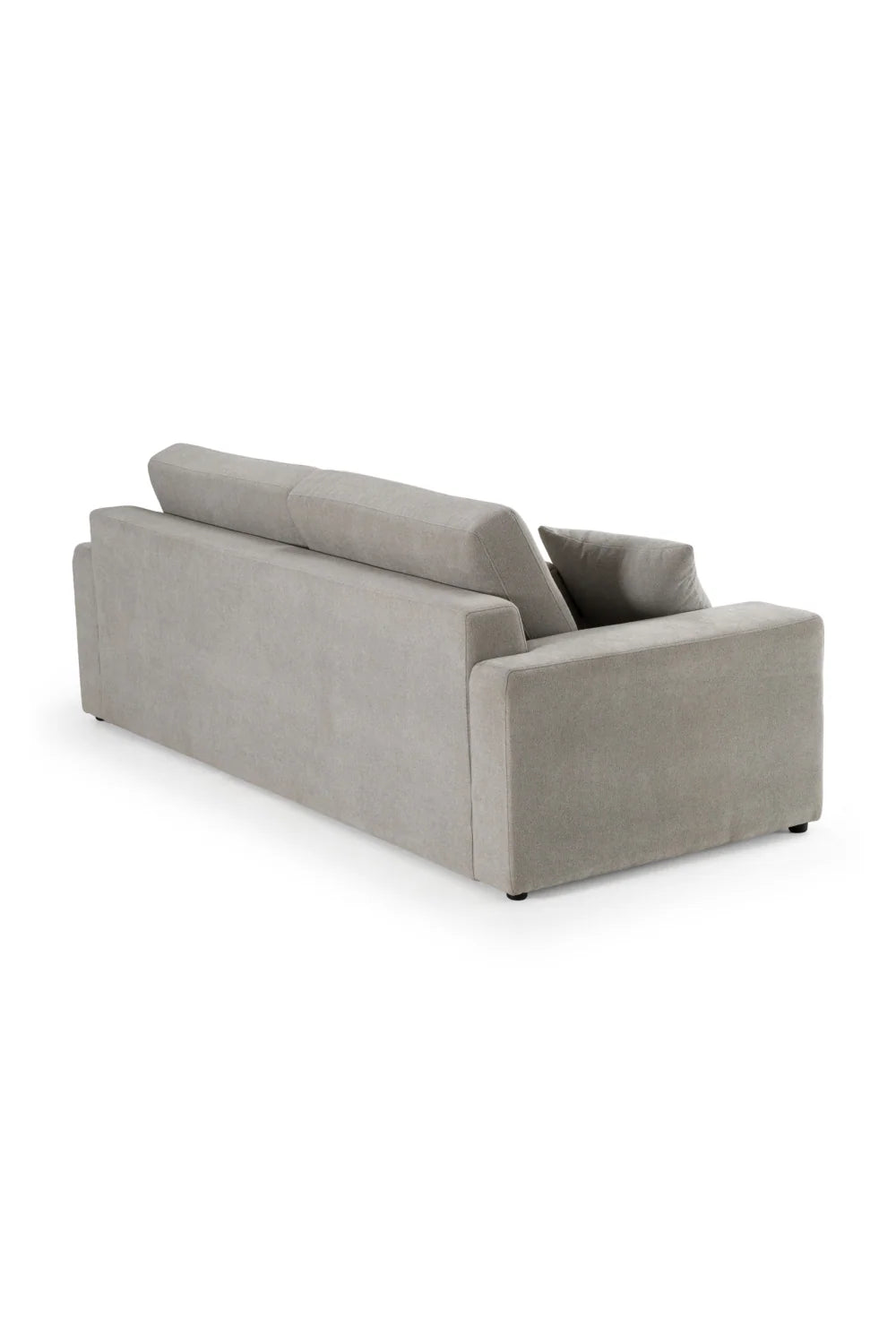 Luxury Rectangular Gray Fabric Sofa Modern Italian Style for Villa