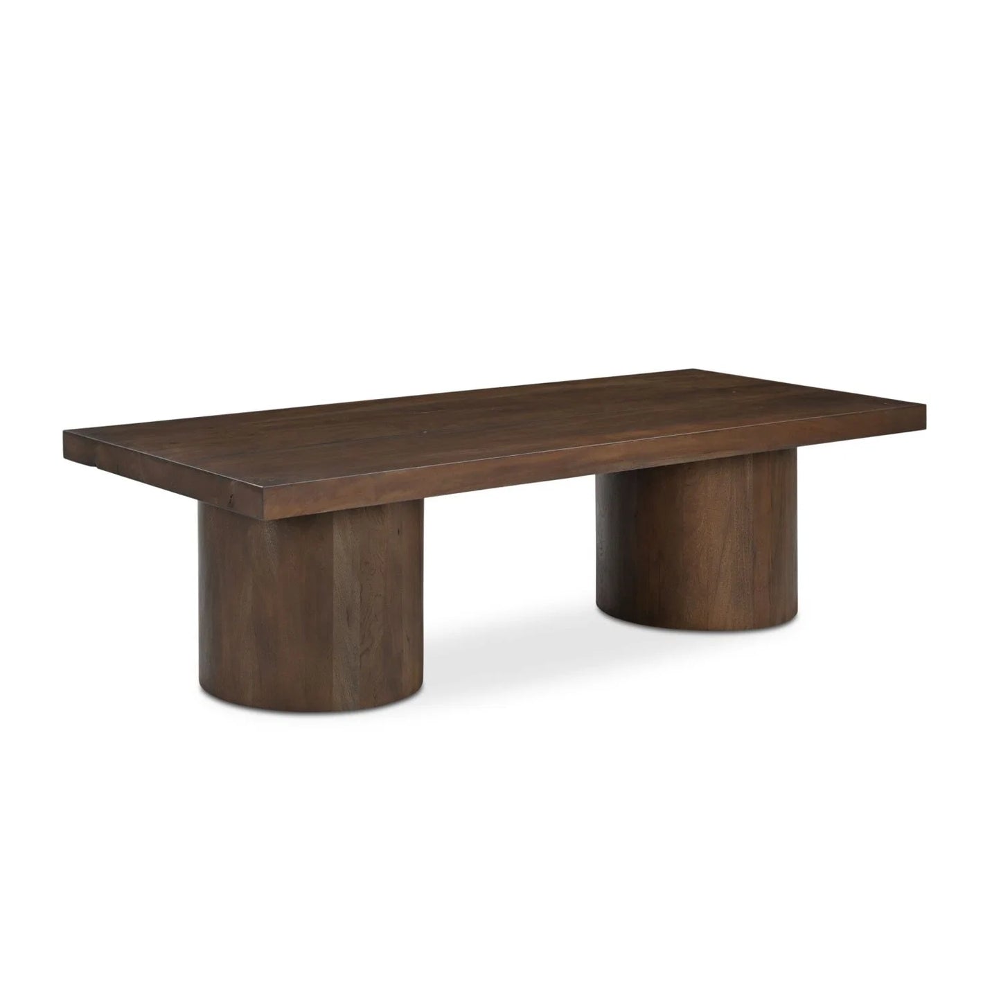 Luxury Rectangular Neem Wood Coffee Table Modern Italian Style for Villa