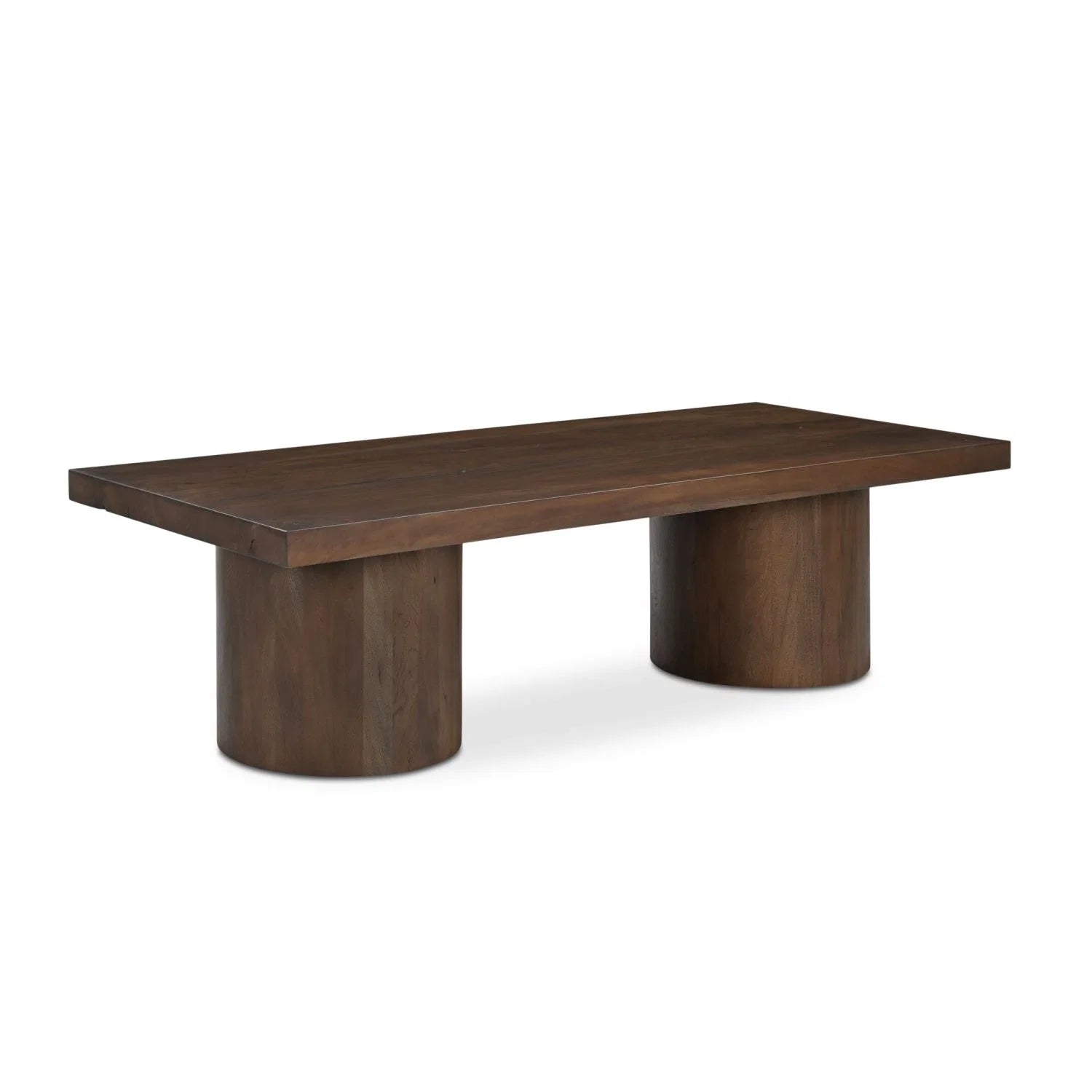 Luxury Rectangular Neem Wood Coffee Table Modern Italian Style for Villa