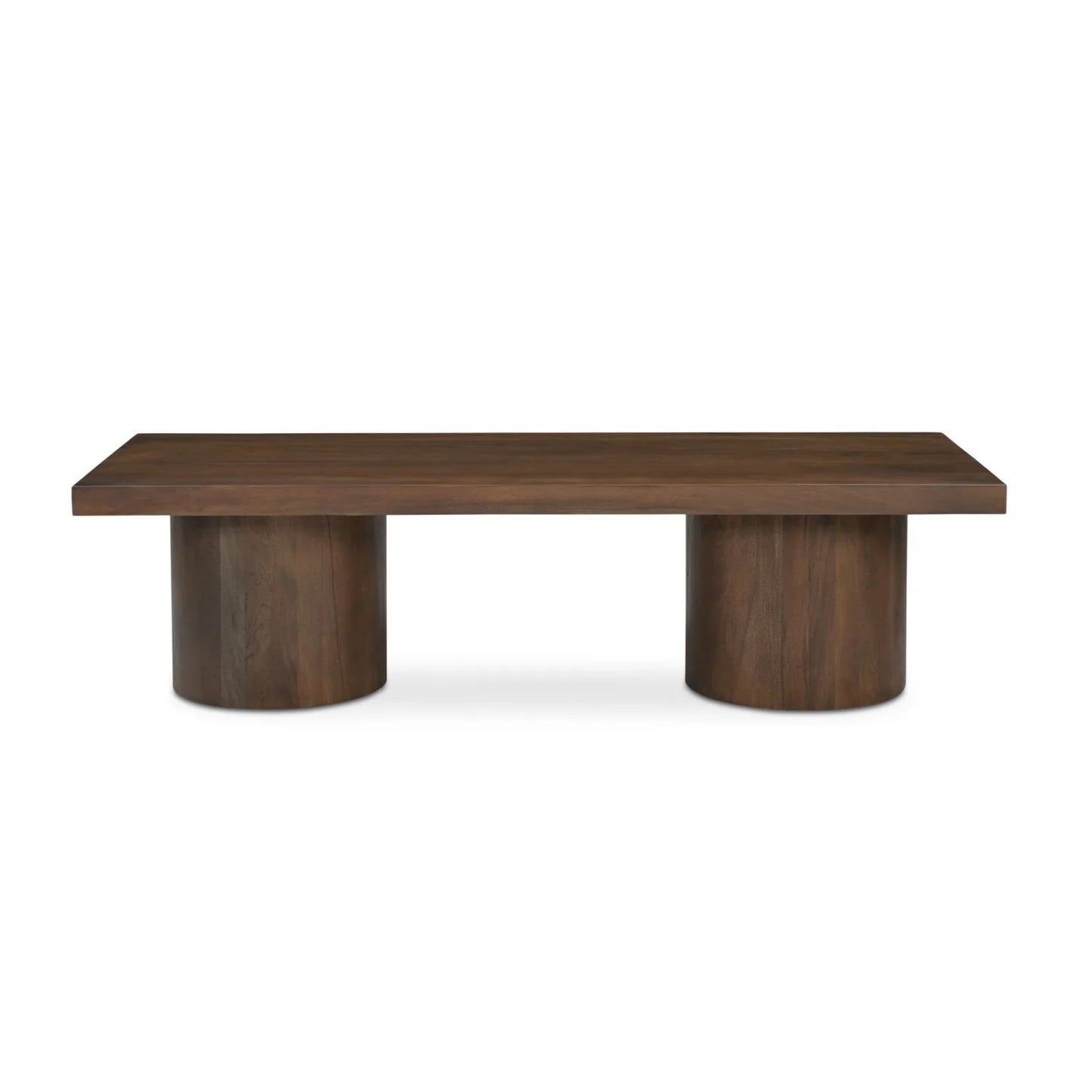 Luxury Rectangular Neem Wood Coffee Table Modern Italian Style for Villa