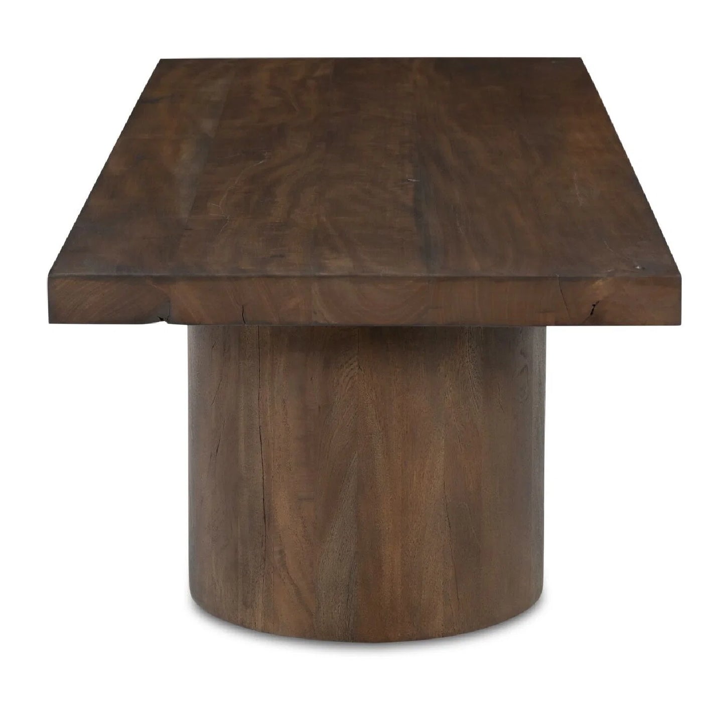 Luxury Rectangular Neem Wood Coffee Table Modern Italian Style for Villa