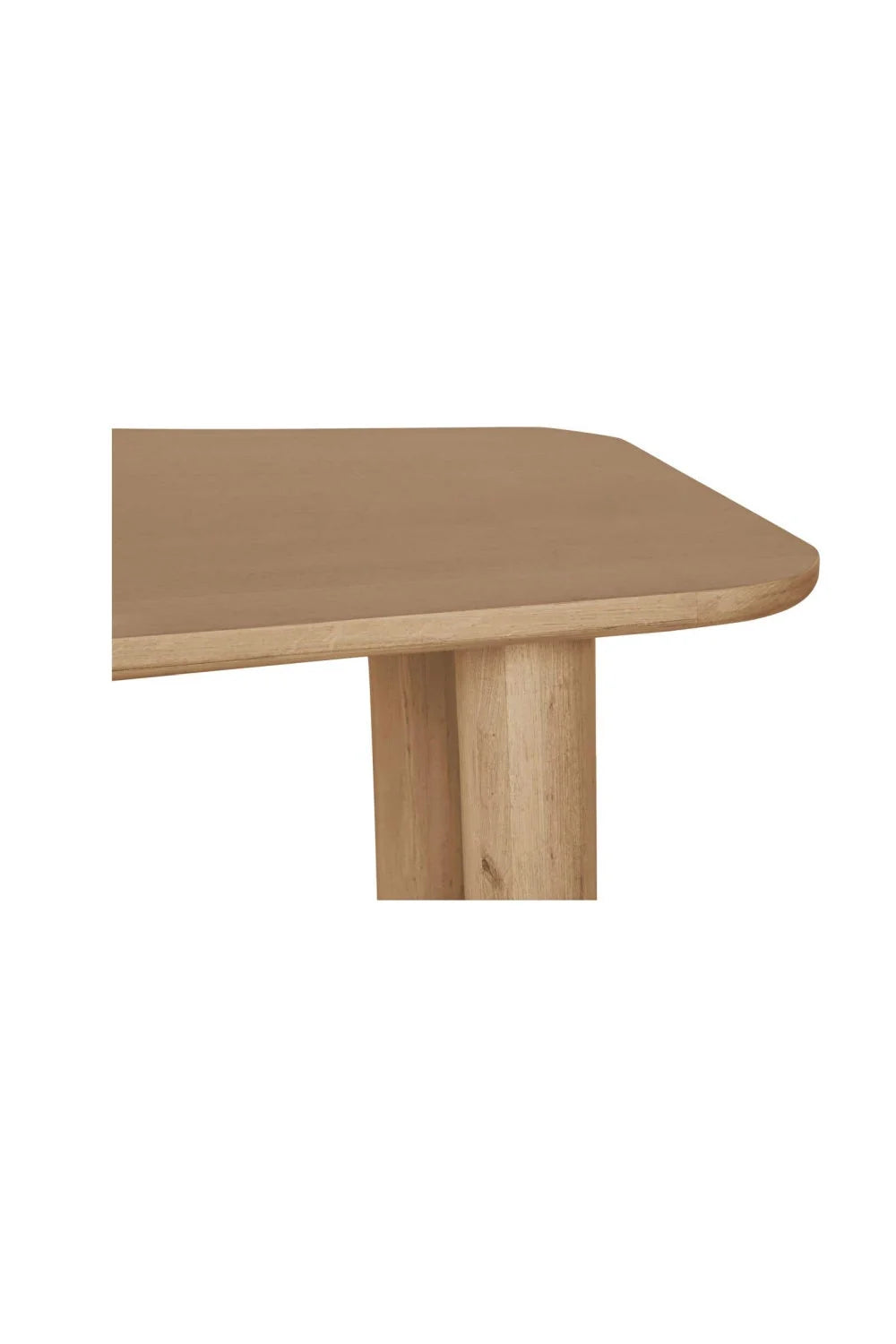 Luxury Rectangular Oak Dining Table Modern Italian Style for Villa