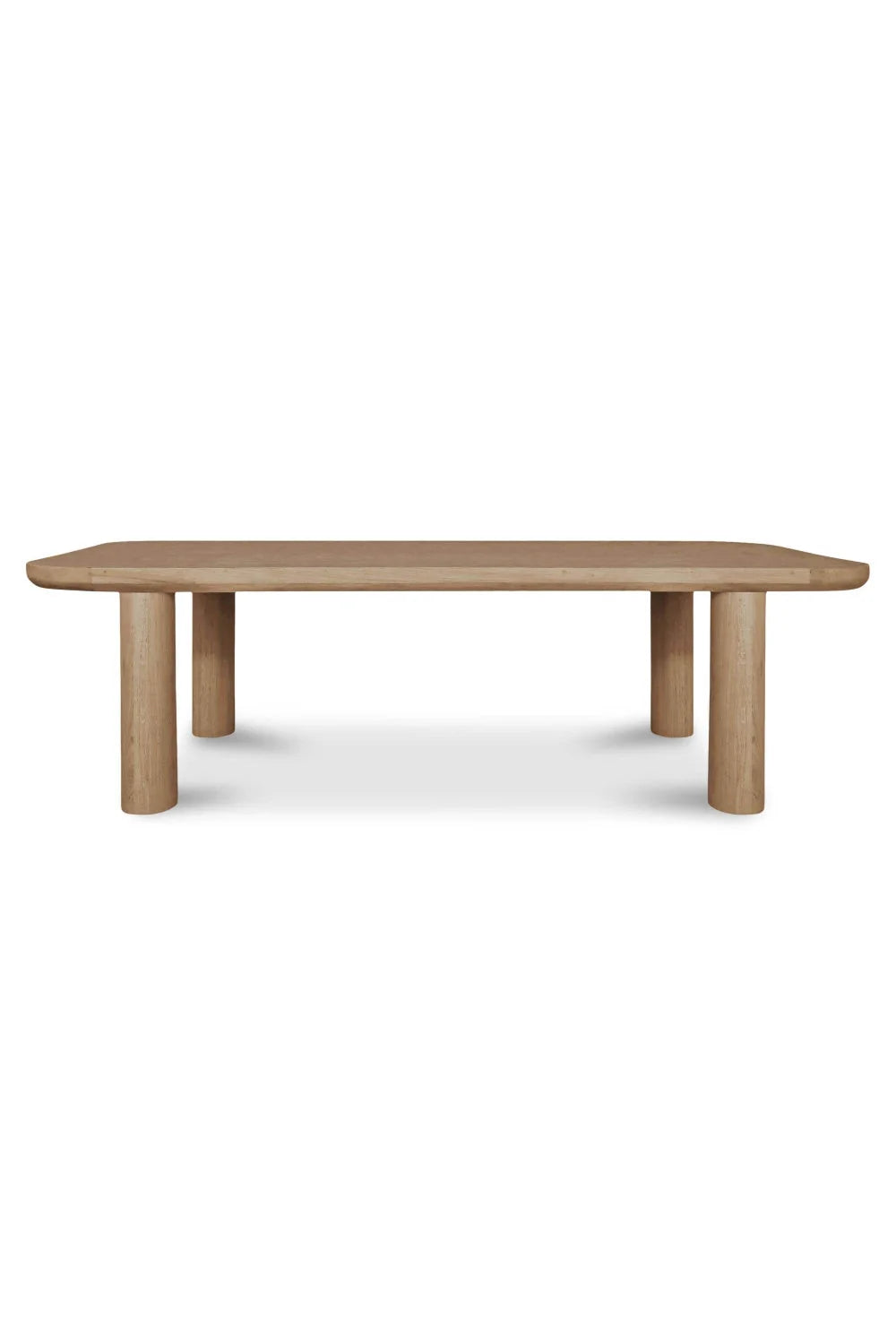 Luxury Rectangular Oak Dining Table Modern Italian Style for Villa
