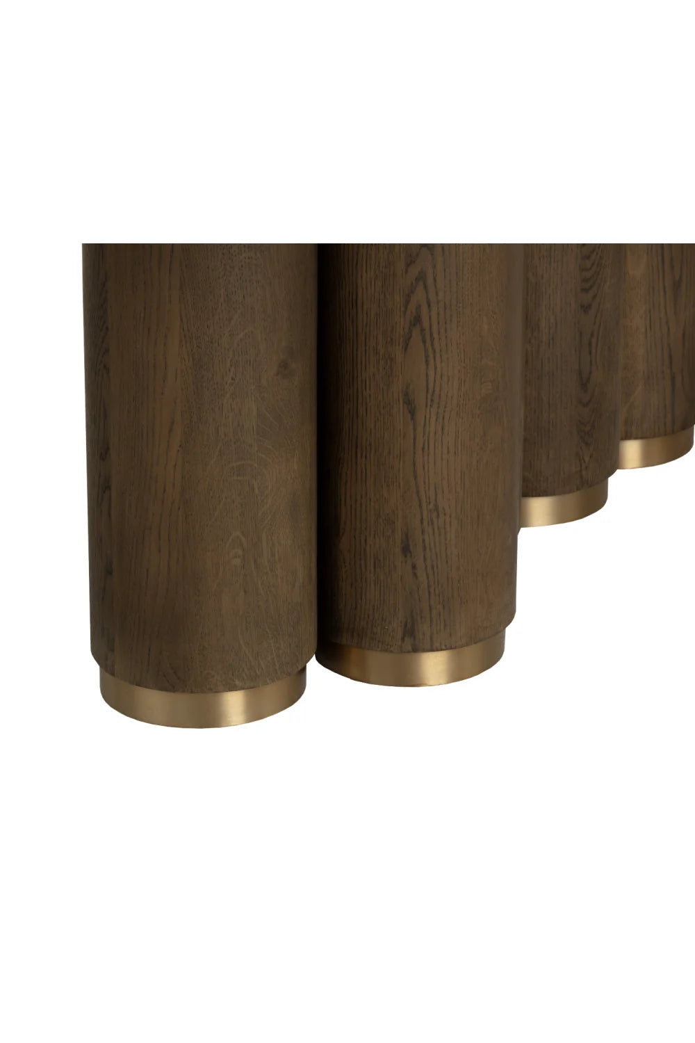 Luxury Rectangular Oak Dining Table Modern Italian Style for Villa