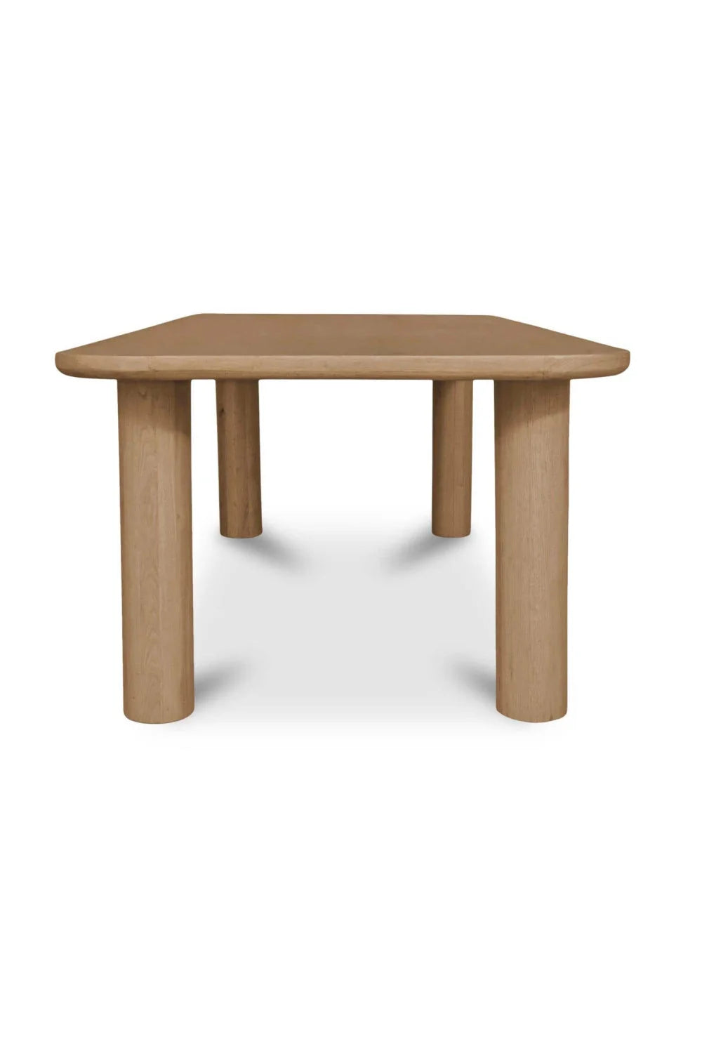 Luxury Rectangular Oak Dining Table Modern Italian Style for Villa