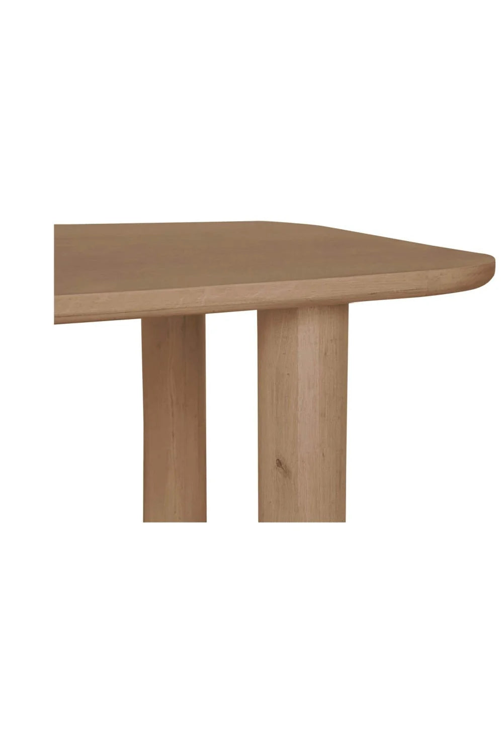 Luxury Rectangular Oak Dining Table Modern Italian Style for Villa