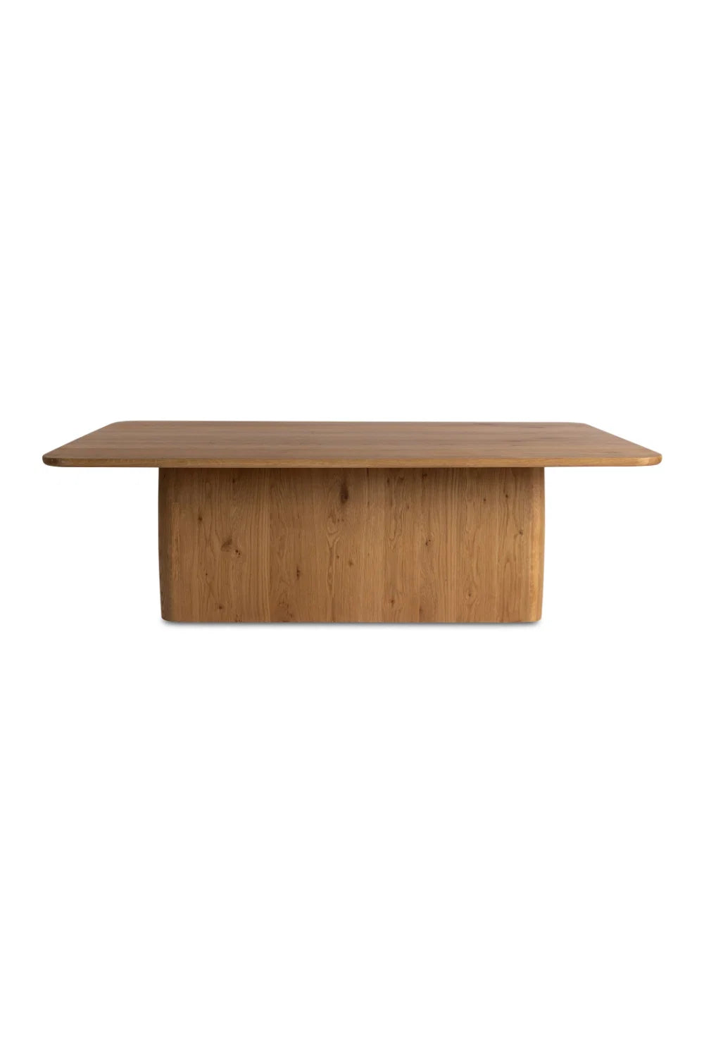 Luxury Rectangular Rustic Oak Coffee Table Modern Italian Style for Villa