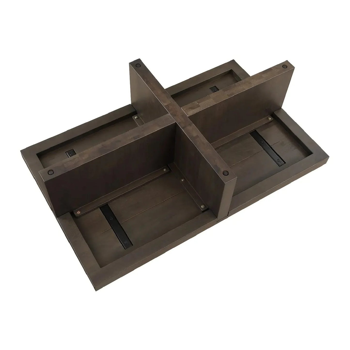 Luxury Rectangular Solid Oak Coffee Table Modern Italian Style for Villa