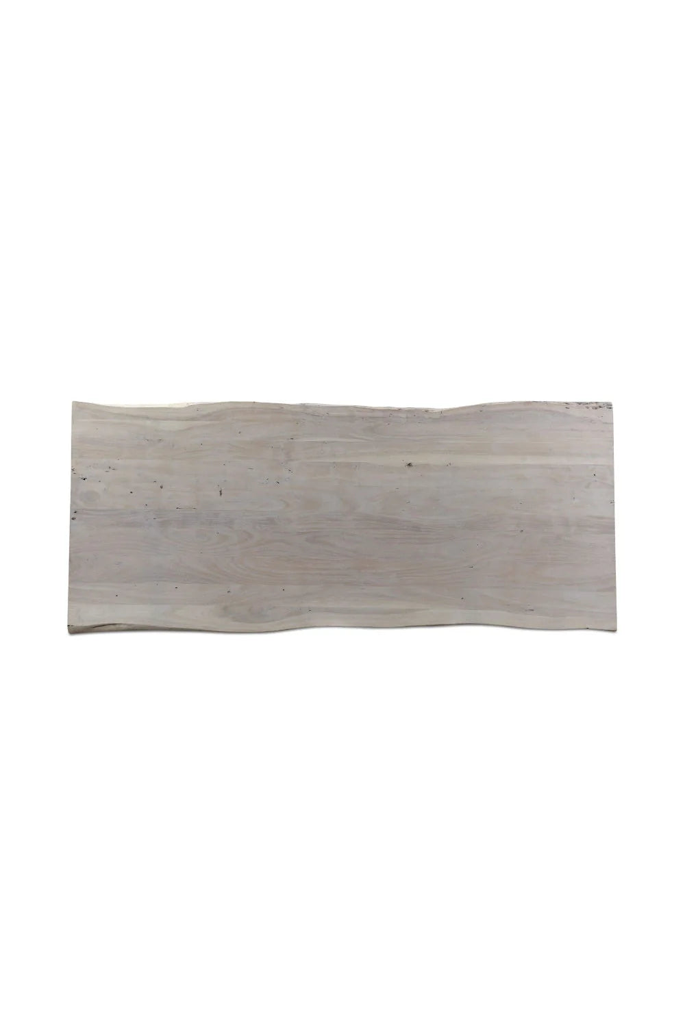 Luxury Rectangular Whitewashed Acacia Dining Table Modern Italian Style for Villa
