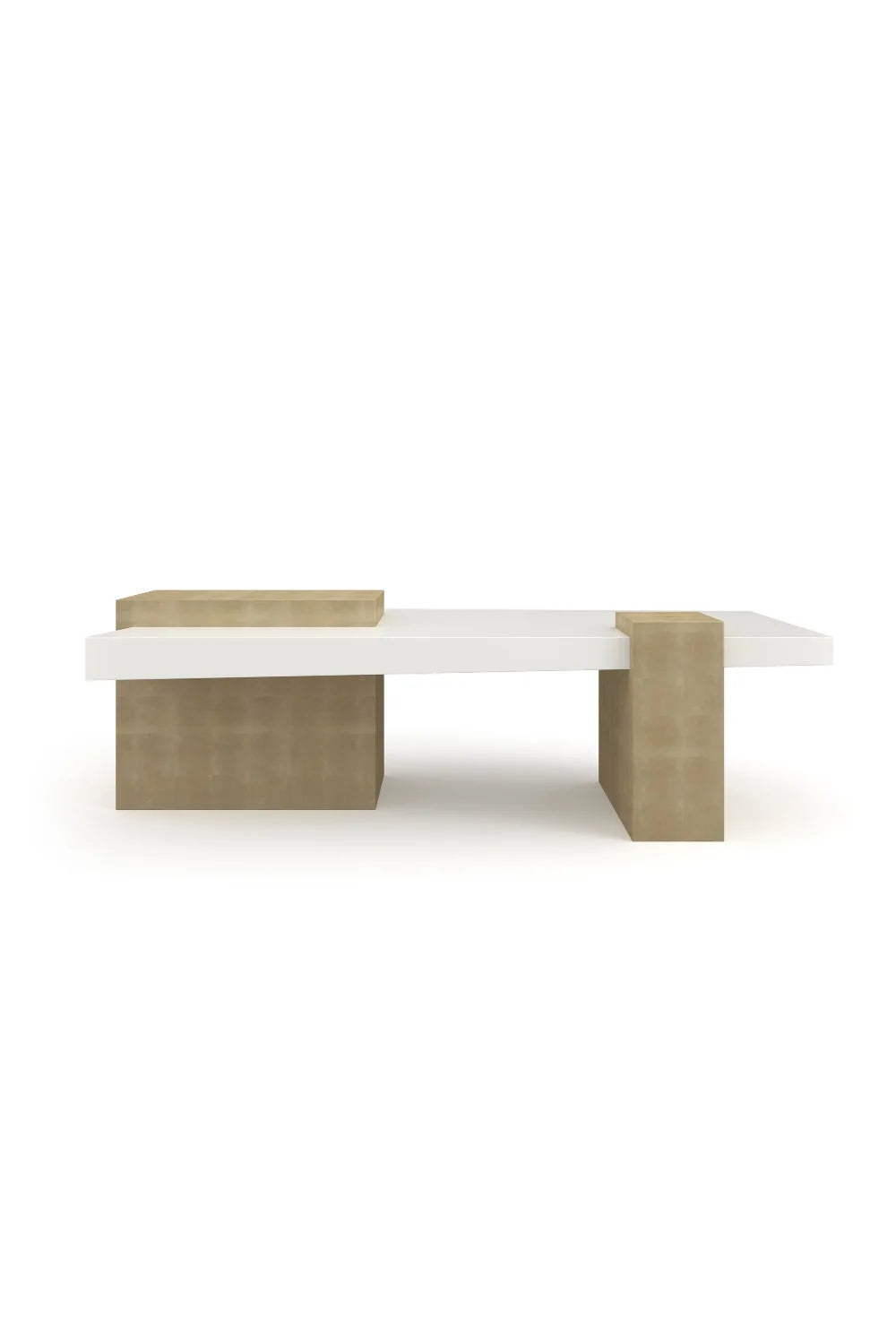Luxury Rectangular Wooden Coffee Table Modern Italian Style for Villa