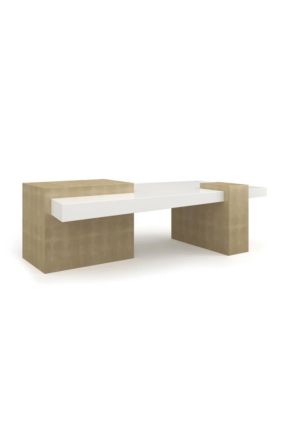 Luxury Rectangular Wooden Coffee Table Modern Italian Style for Villa