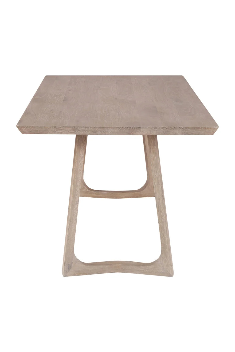 Luxury Rectangular Wooden Dining Table Modern Italian Style for Villa