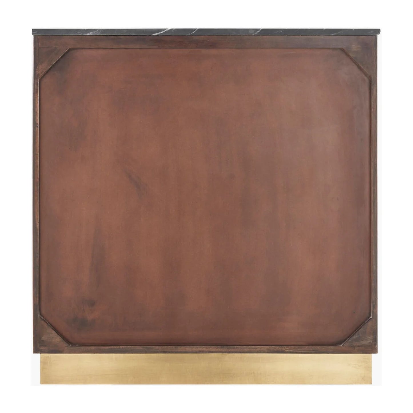 Luxury Reeded Wood Cabinet Modern Italian Style for Villa