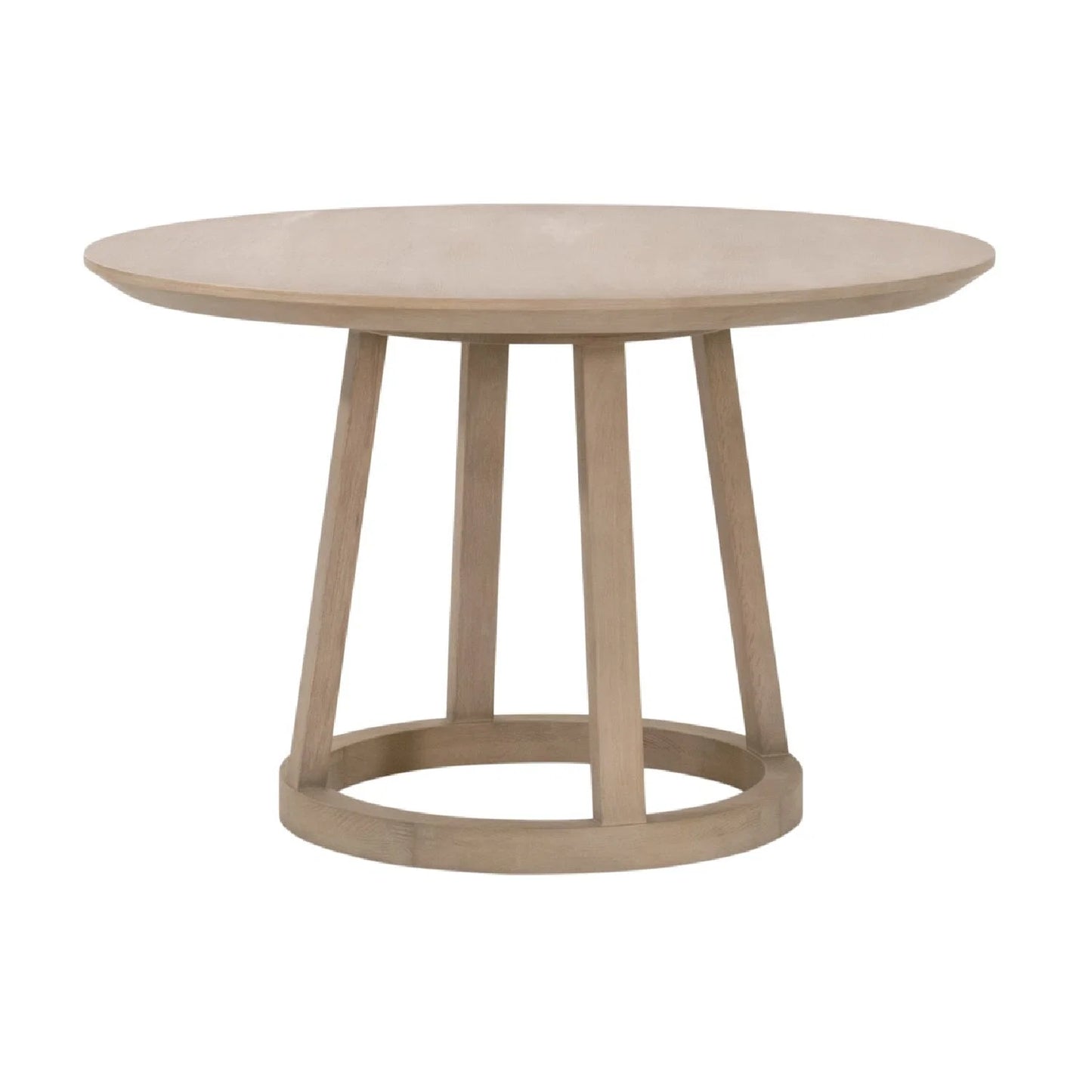 Luxury Reeves Oak Dining Table Modern Italian Style for Villa