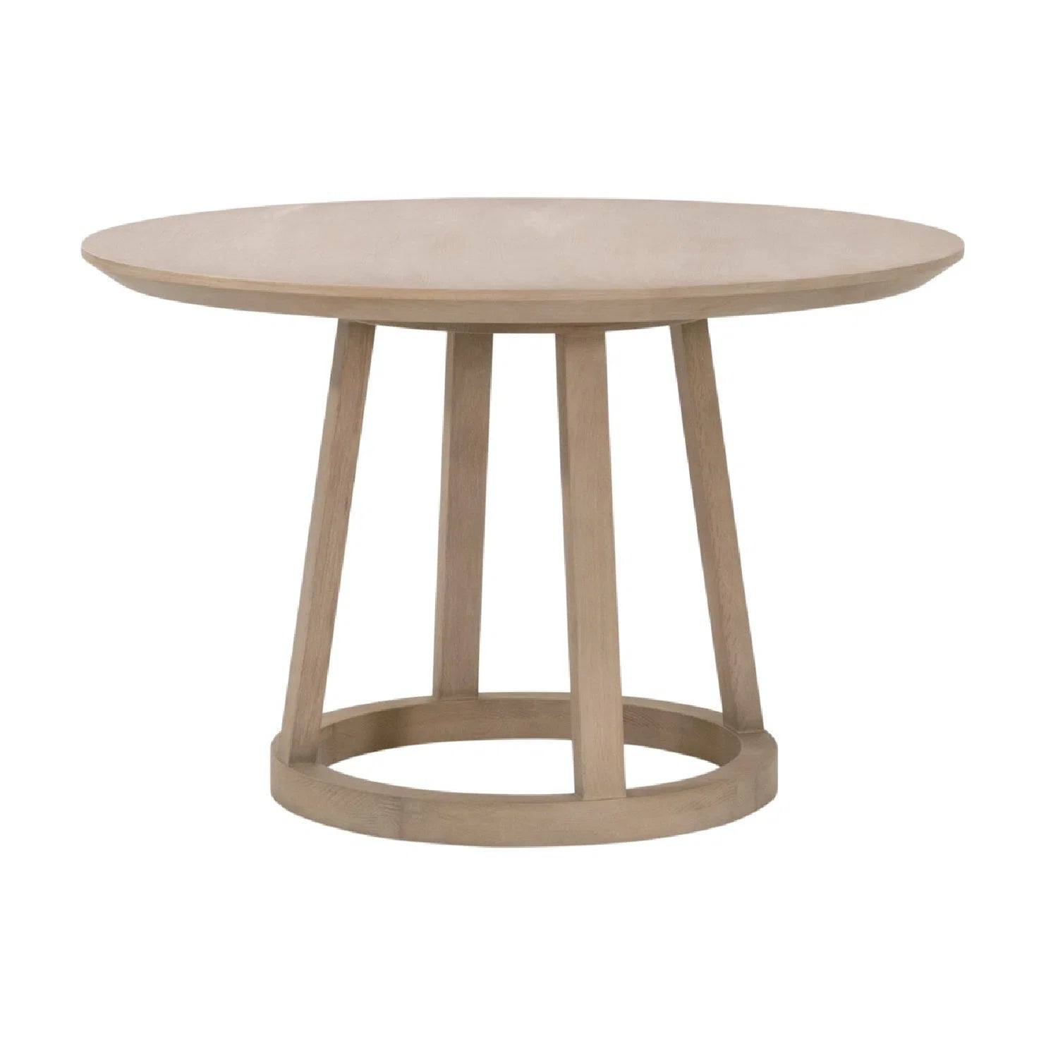 Luxury Reeves Oak Dining Table Modern Italian Style for Villa