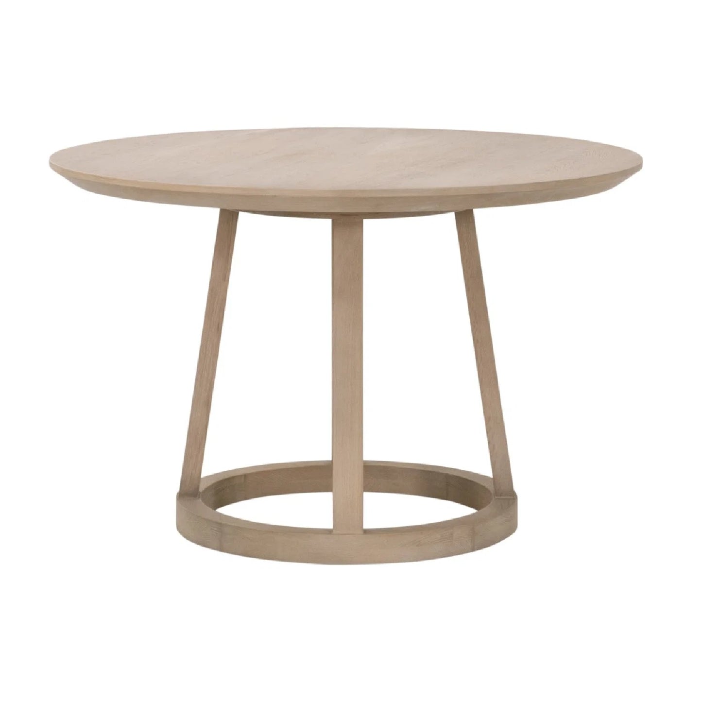 Luxury Reeves Oak Dining Table Modern Italian Style for Villa